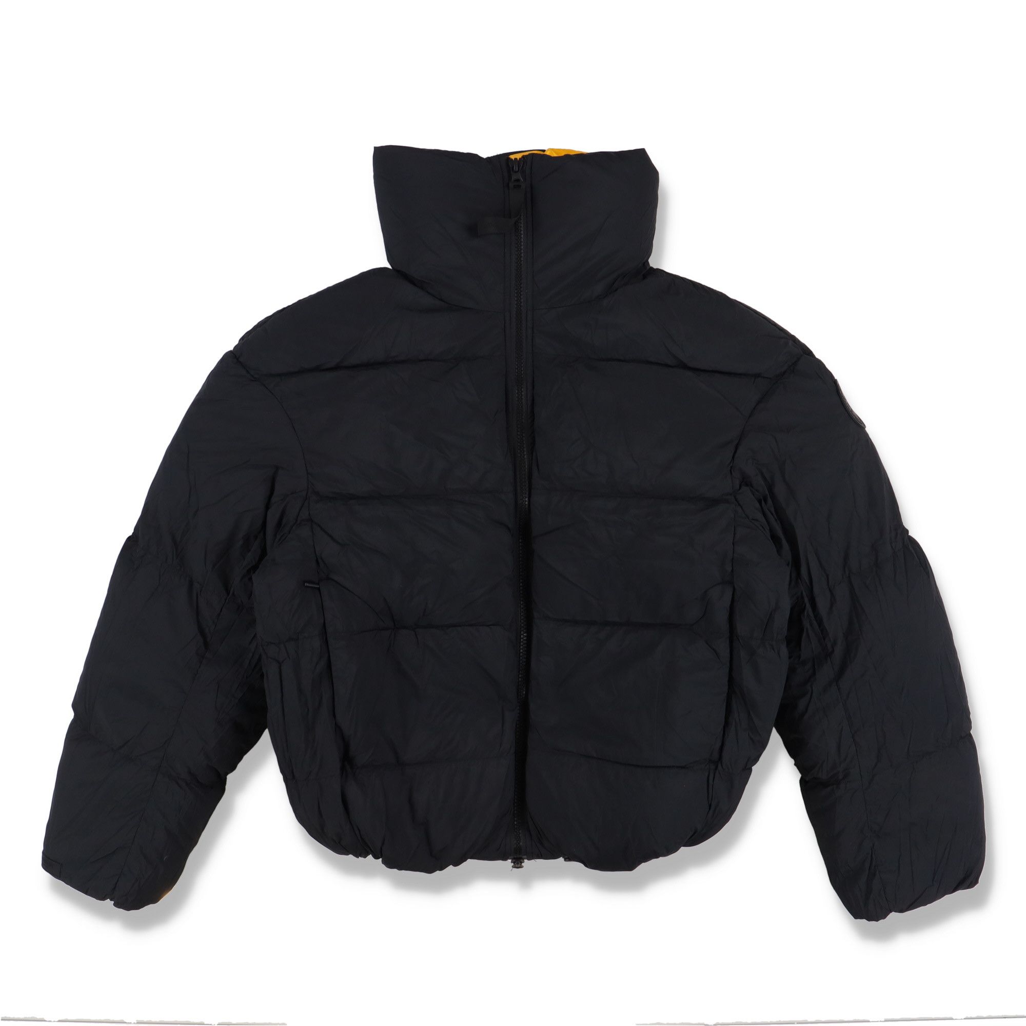 ANGEL CHEN × Canada Goose Black and Yellow Reversible Bayan Puffer Jacket Size US XS / EU 42 / 0 - 10 Thumbnail