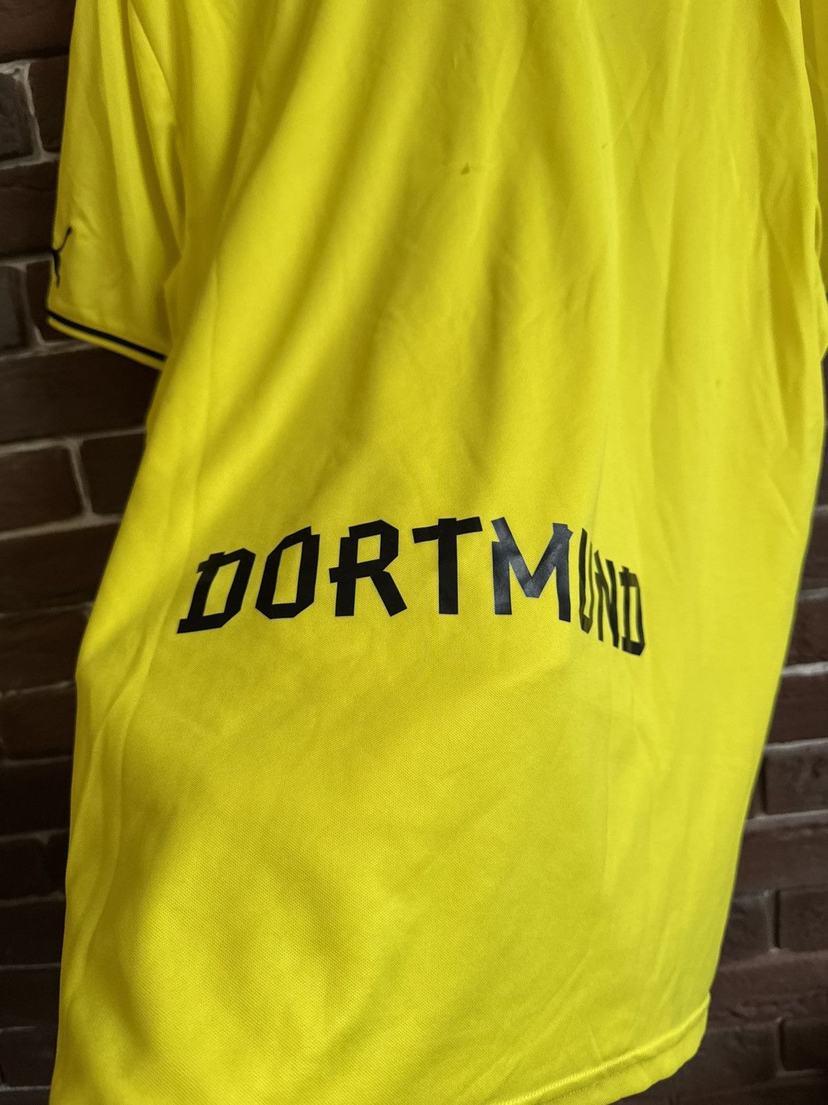 Puma Vintage 00s Puma Borussia Dortmund BVB S Football Kit Jersey Size US XXL / EU 58 / 5 - 14 Thumbnail