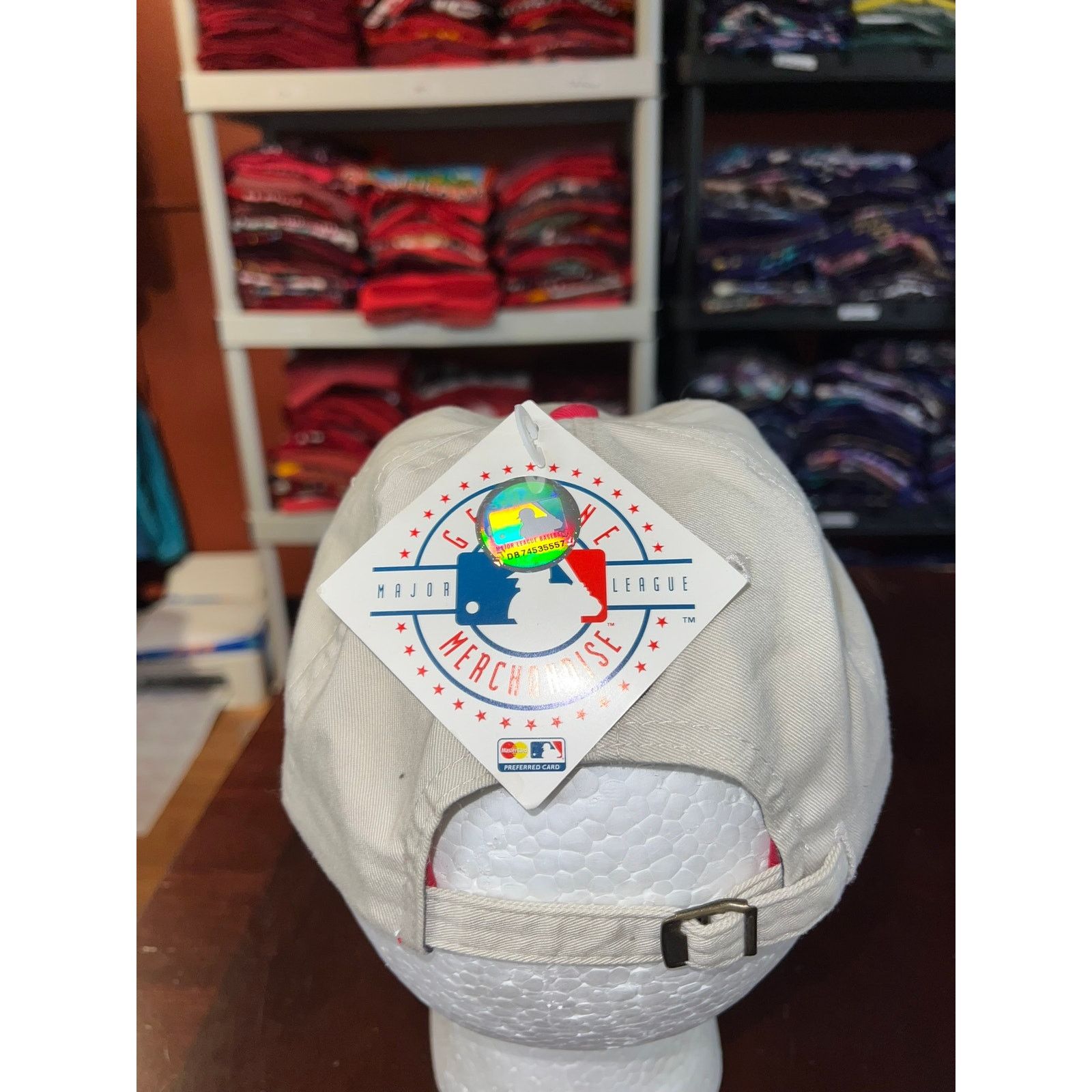 MLB St. Louis Cardinals Hat Baseball MLB Logo Drew Pearson Cap Size ONE SIZE - 4 Thumbnail