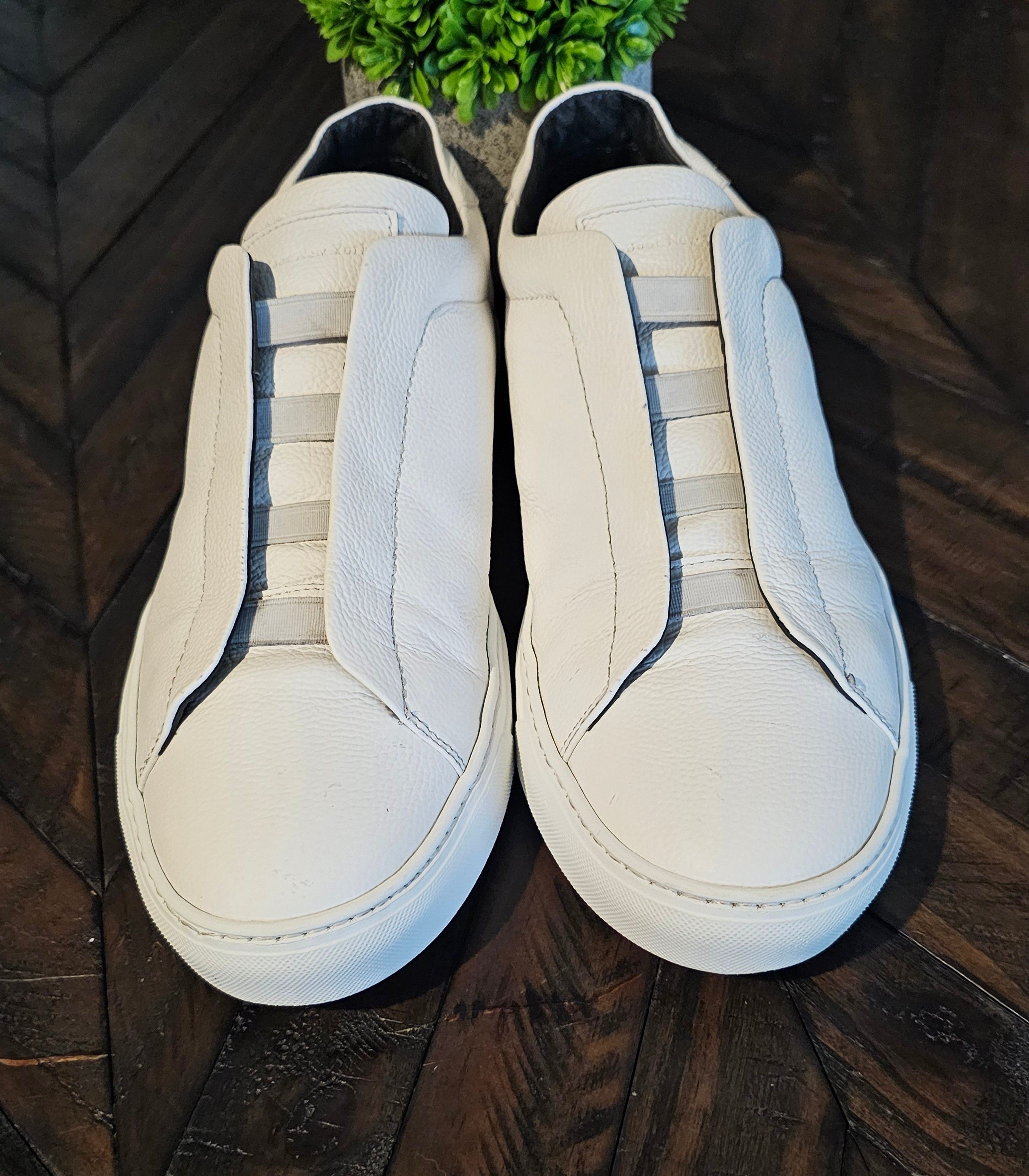 To Boot New York To Boot NY Bolla White Leather Sneakers Men's 11 EUC Size US 11 / EU 44 - 6 Thumbnail