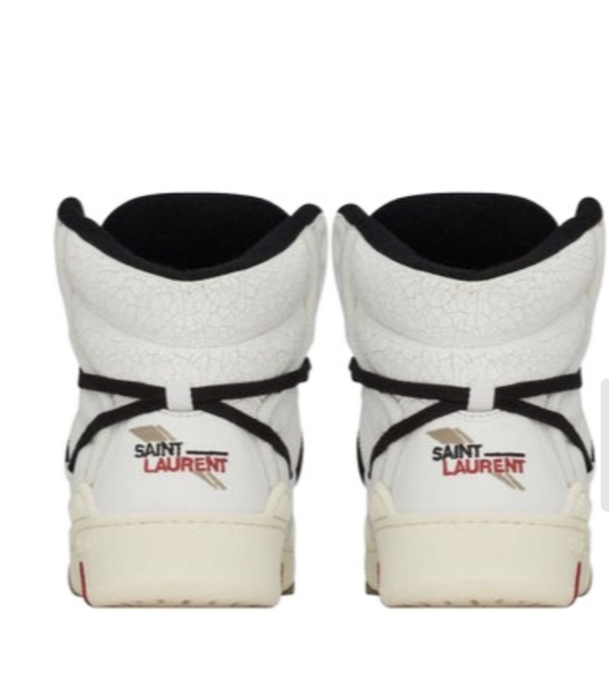 Yves Saint Laurent Saint Laurent Saint Laurent Smith Lace-Up Sneakers Size US 10 / EU 43 - 9 Thumbnail