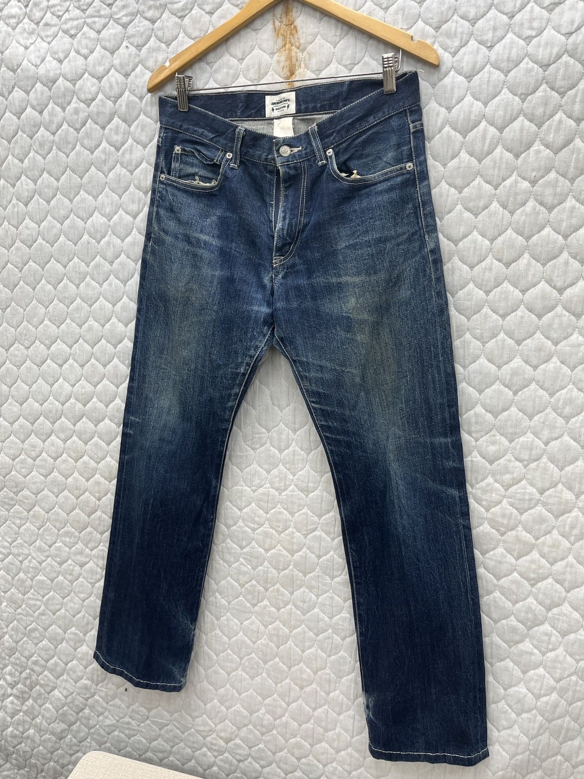 Japanese Brand × Vintage 🔥🔥🔥ARCHIVE QUENCH JAPAN BLUE INDIGO DENIM Size US 32 / EU 48 - 5 Thumbnail