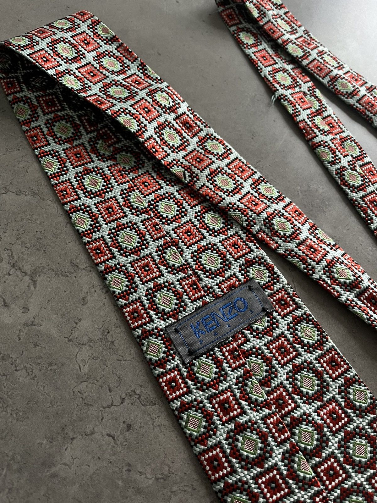 Kenzo Kenzo made in Italy tie 100% silk Size ONE SIZE - 2 Thumbnail