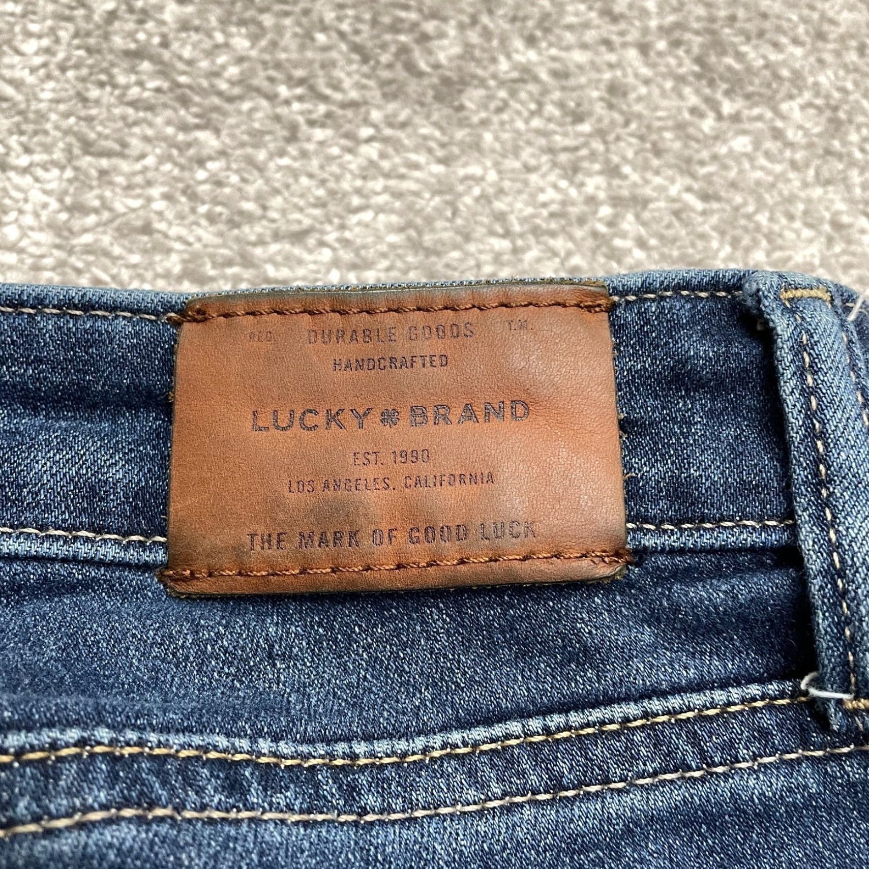 Lucky Brand Lucky Brand Ankle Lolita Skinny Denim Jeans Womens 12/31 Blue Medium Wash 34x26 Size 34" / US 12 / IT 48 - 5 Thumbnail