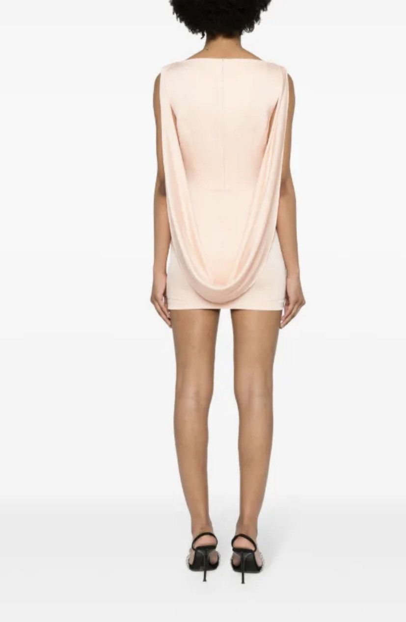 Alex Perry Alex Perry peach color Drape Back Midi Dress-NWT Size L / US 10 / IT 46 - 4 Thumbnail