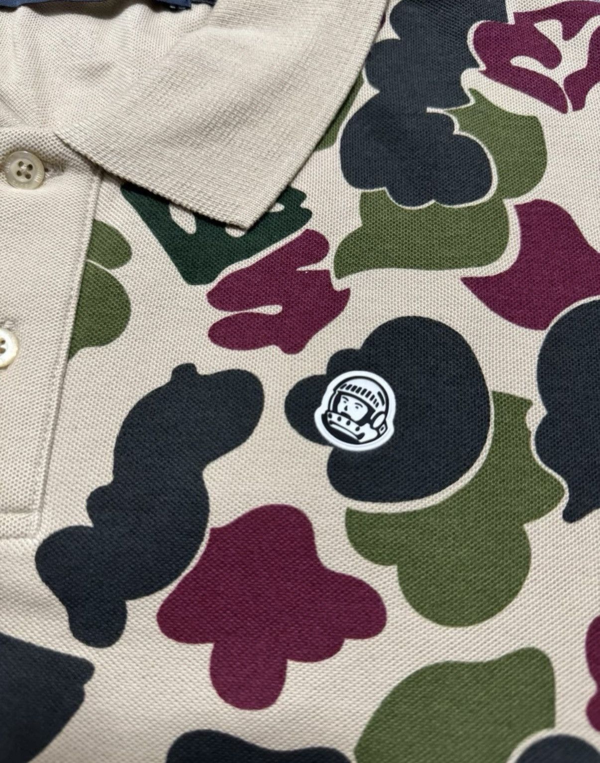 Billionaire Boys Club Camo Short Sleeve Polo Billionaire Boys Club Pharrell Size US M / EU 48-50 / 2 - 2 Thumbnail