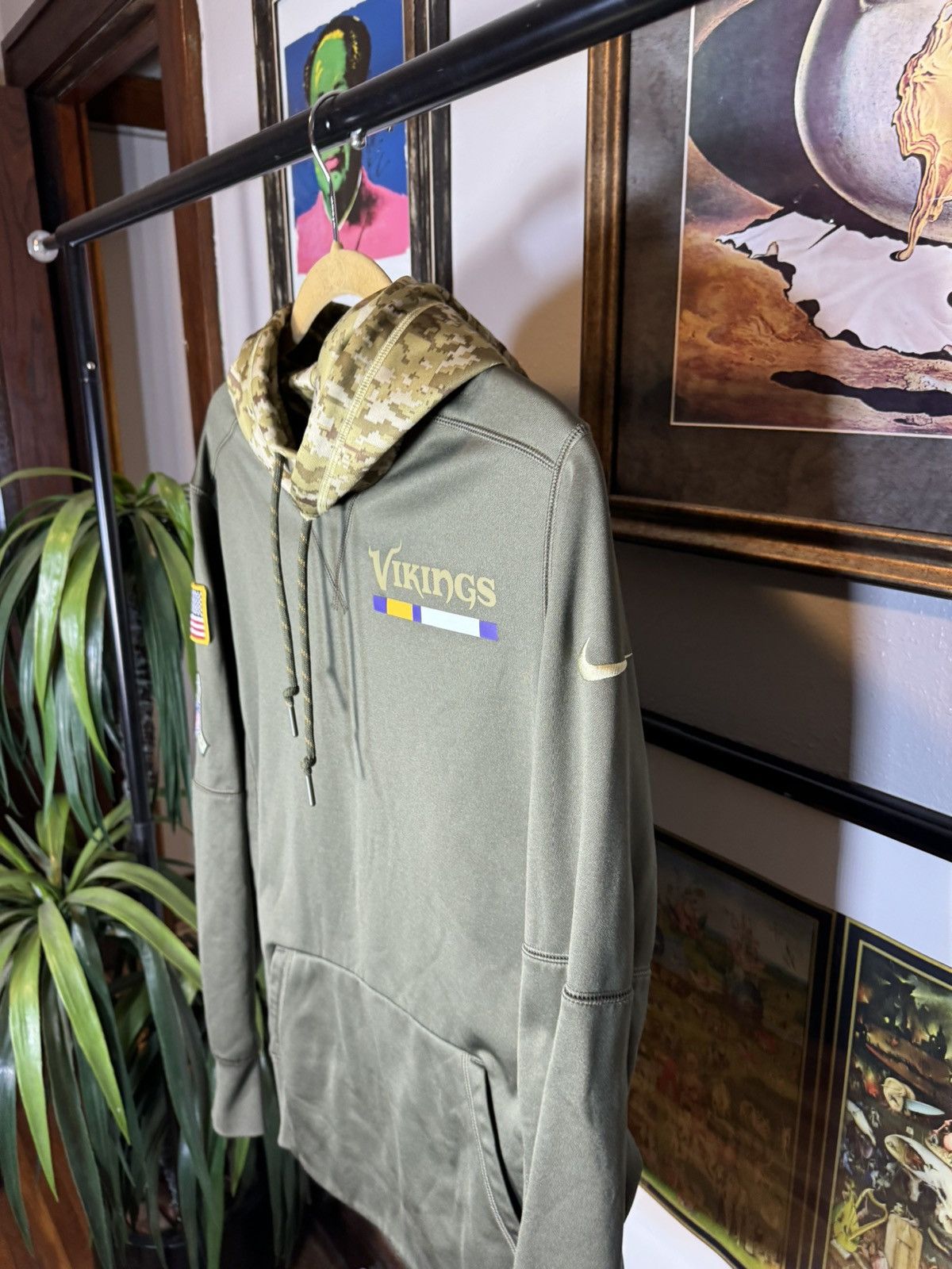 Nike Minnesota Vikings Salute to Service on Field Nike Hoodie Size US S / EU 44-46 / 1 - 5 Thumbnail