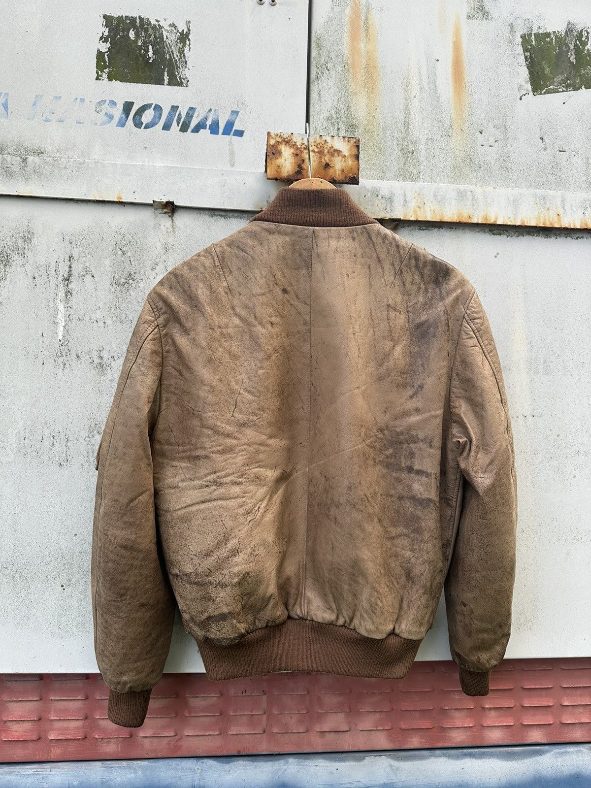 Vintage 👹Vintage Robert Copotoeh Brown Leather Jacket Size US S / EU 44-46 / 1 - 10 Thumbnail