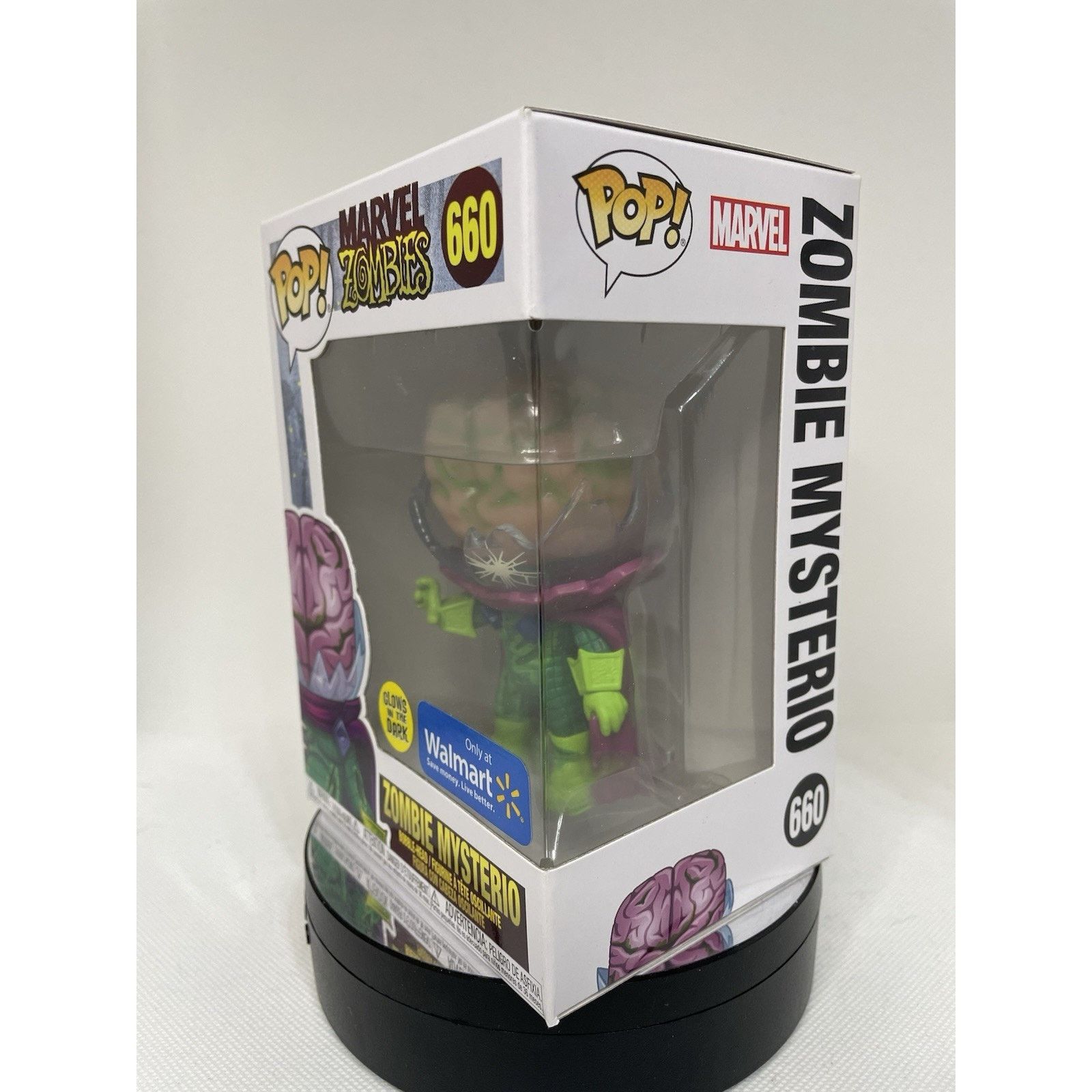 Marvel Comics Funko Pop Mysterio GITDWalmart Exclusive 660 Size ONE SIZE - 2 Thumbnail