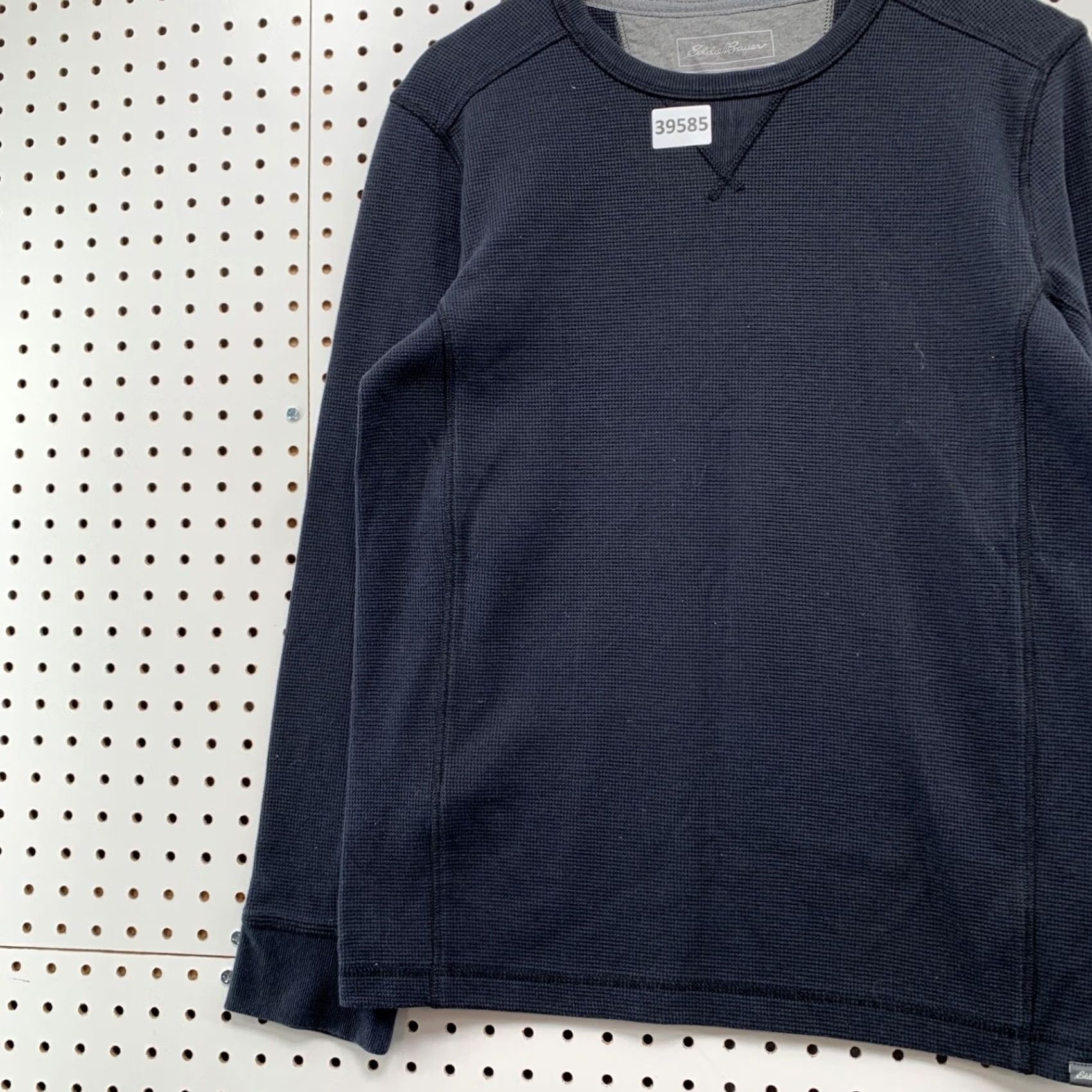 Eddie Bauer VINTAGE Eddie Bauer Theral Shirt Mens Medium Navy Long Sleeve Shirt Mens Medium Blue Thermal Size US M / EU 48-50 / 2 - 3 Thumbnail