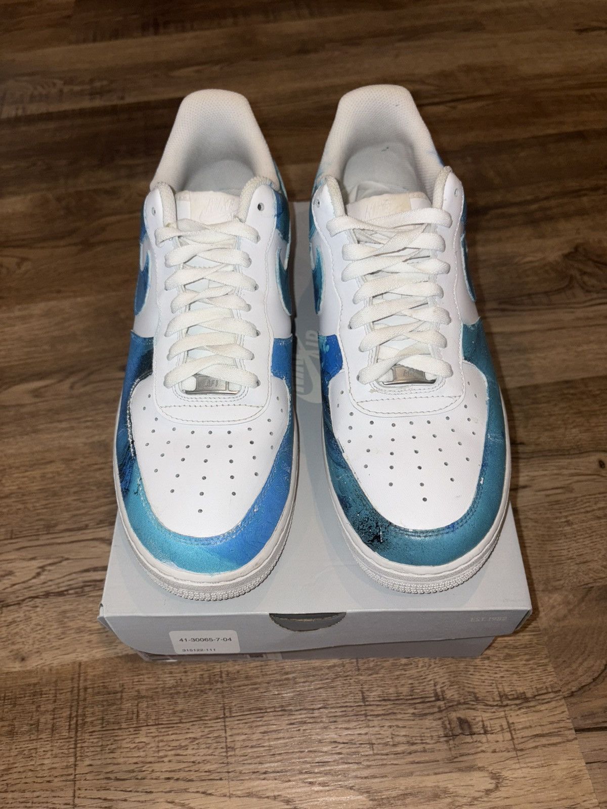 Nike Nike AF1 Customs Size US 11.5 / EU 44-45 - 2 Thumbnail