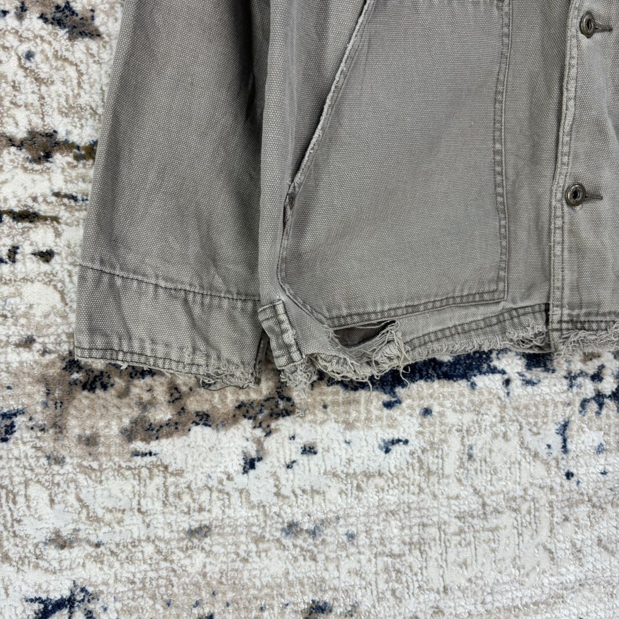 Columbia × Vintage Vintage Columbia Workwear Distressed Denim Jacket Size US M / EU 48-50 / 2 - 5 Thumbnail