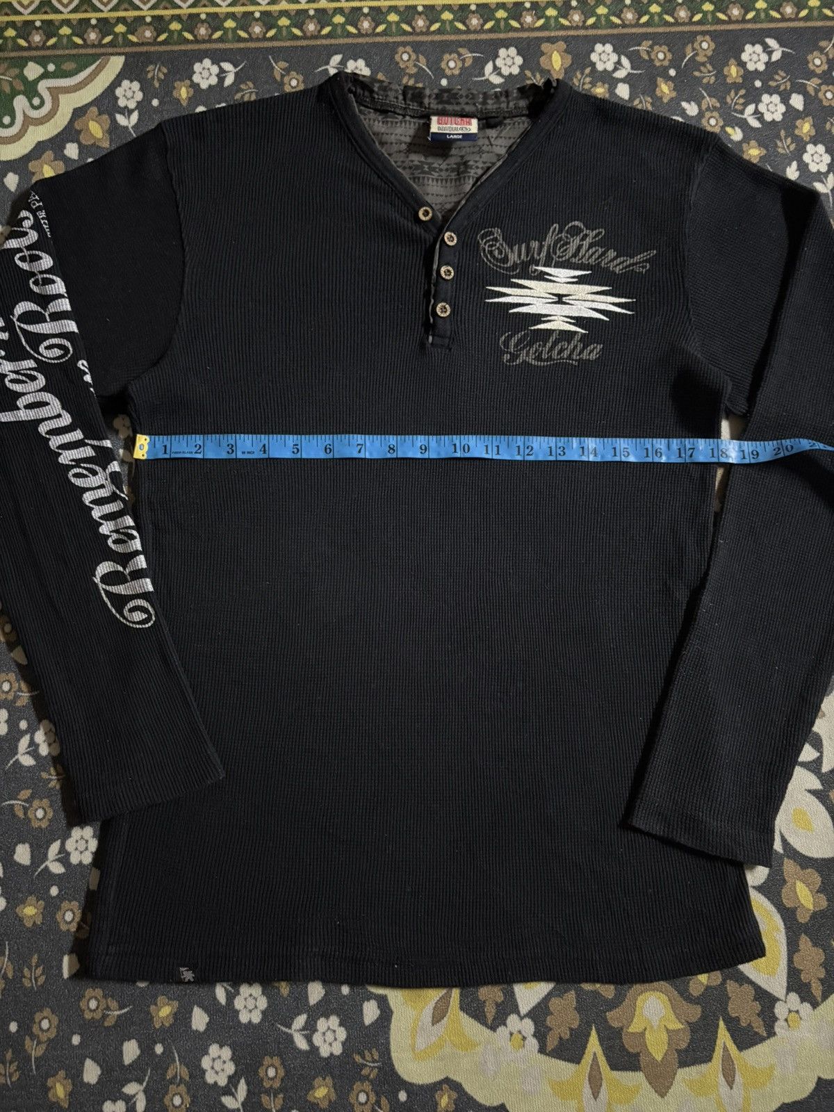 Gotcha Japanese Brand Gotcha Knit Navajo Style Long Sleeve T-Shirt Size US S / EU 44-46 / 1 - 13 Thumbnail