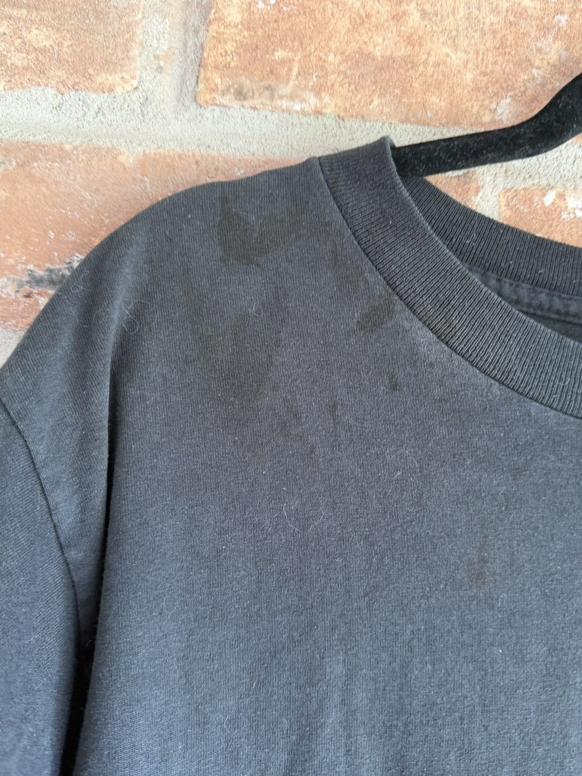 Fruit Of The Loom Vintage C-4 Energy T Medium Black Pocket Tee Graphic USA Size US L / EU 52-54 / 3 - 5 Thumbnail