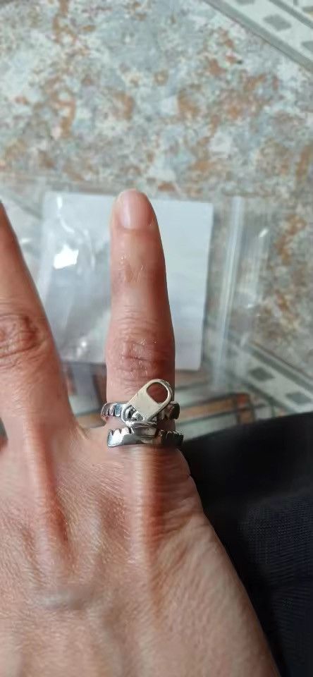 Jewelry Zip Adjustable Ring Size ONE SIZE - 3 Thumbnail