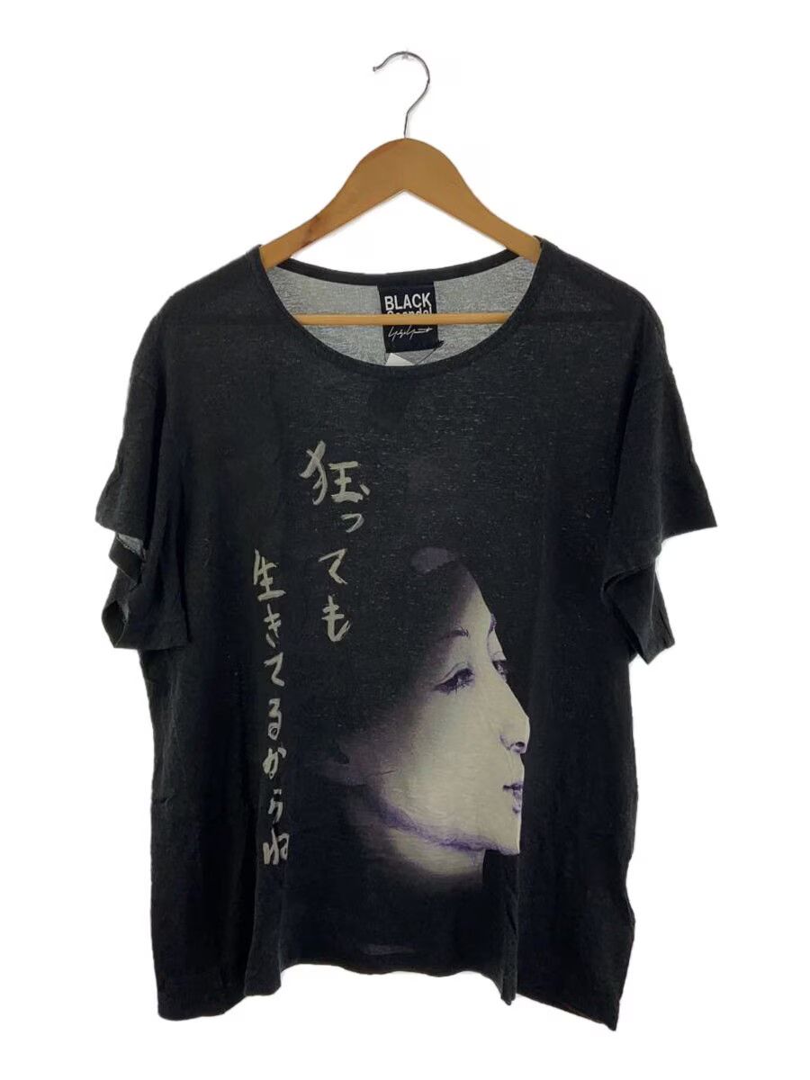 Yohji Yamamoto BLACK Scandal Yohji Yamamoto 20ss/Face print short sleeve Size US L / EU 52-54 / 3 - 1 Thumbnail