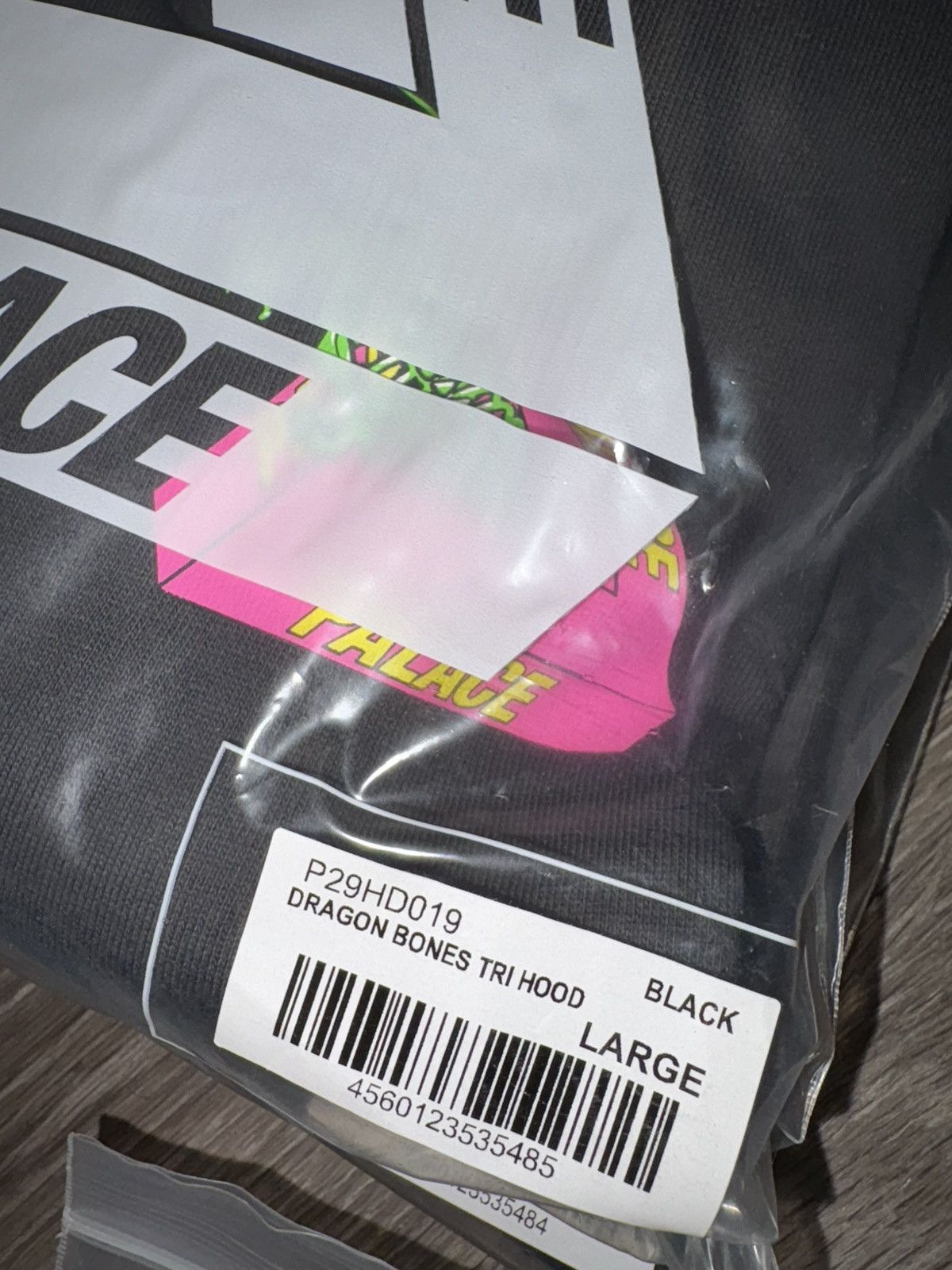 Palace Palace Dragon Bones Tri Ferg Hoodie Black Size US L / EU 52-54 / 3 - 4 Thumbnail