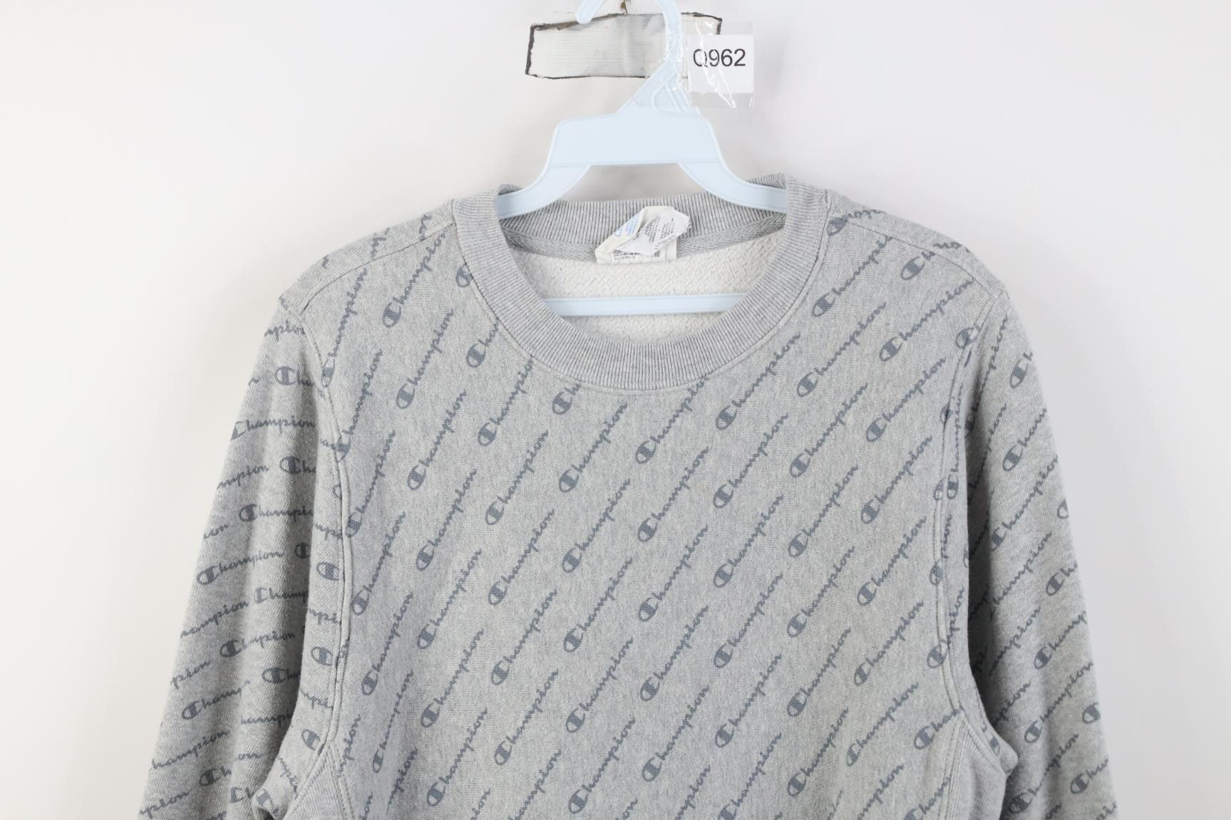 Champion Y2K Champion Reverse Weave Print Crewneck Sweatshirt Gray Size US S / EU 44-46 / 1 - 2 Thumbnail