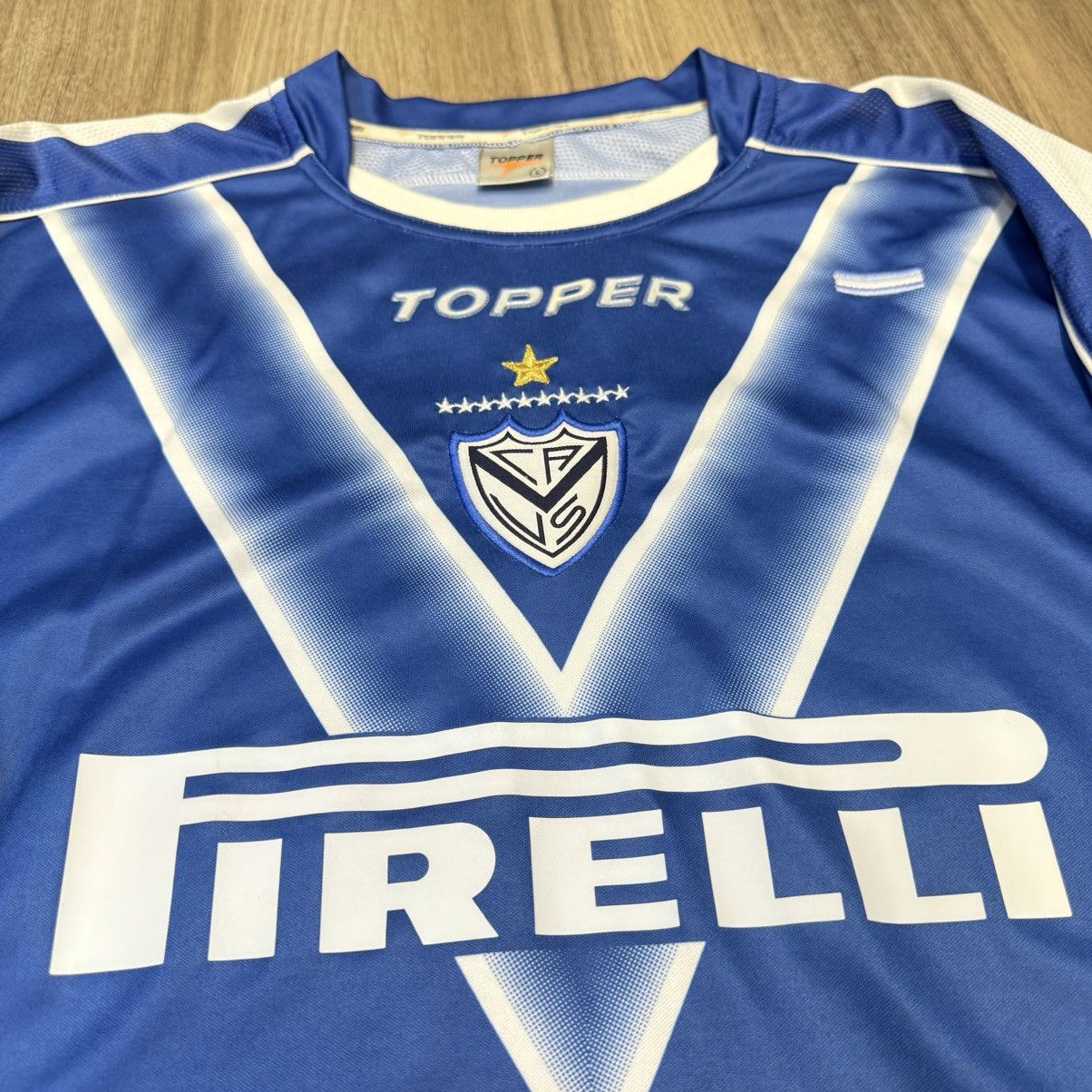 Other Velez Sarsfield 05/06 away shirt #11 Zarate Size US L / EU 52-54 / 3 - 3 Thumbnail