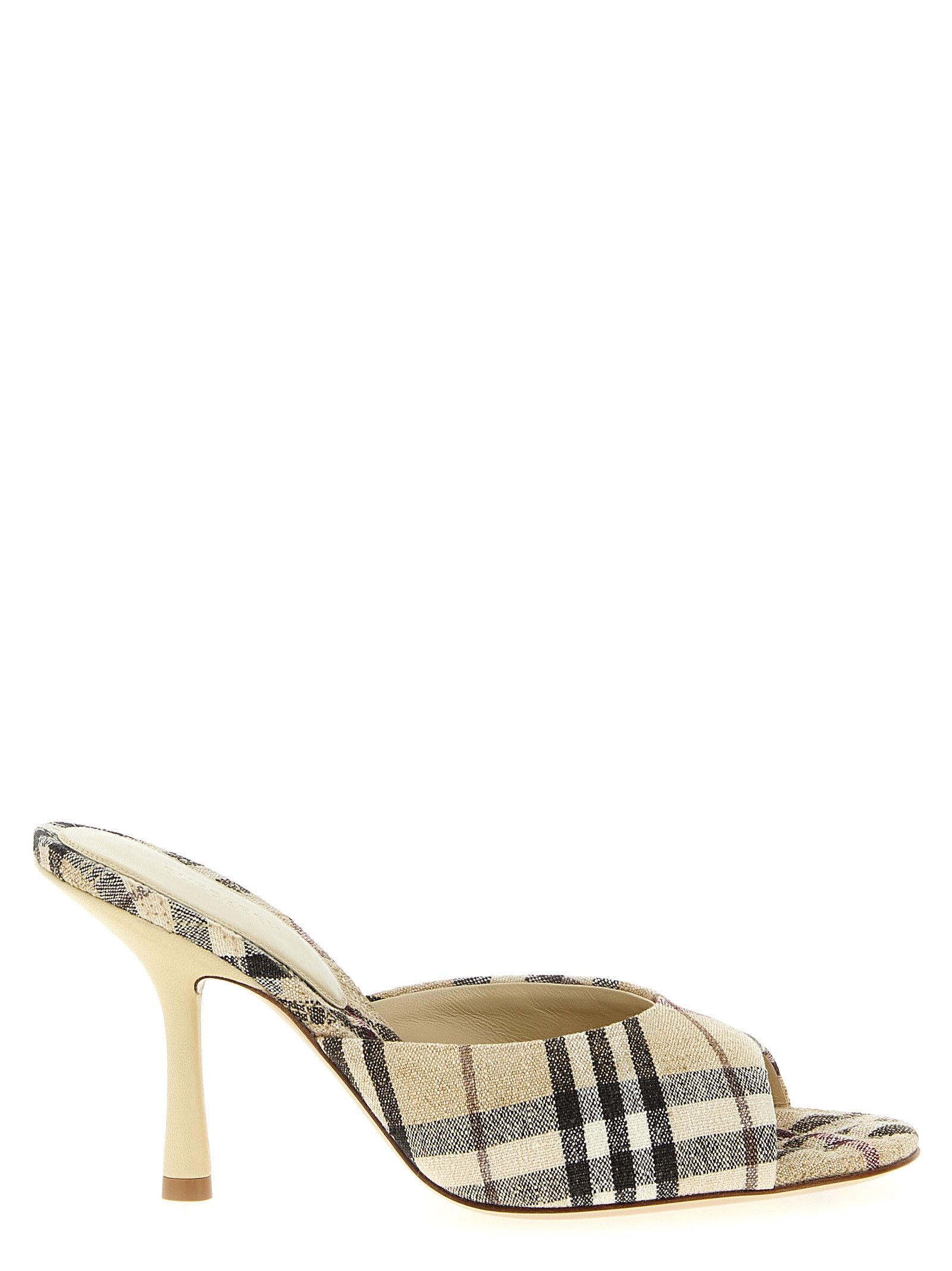 【関税&送料込】Burberry Embroidered Fabric Mews Mules Burberry Embroidered Fabric Mews Mules | Grailed