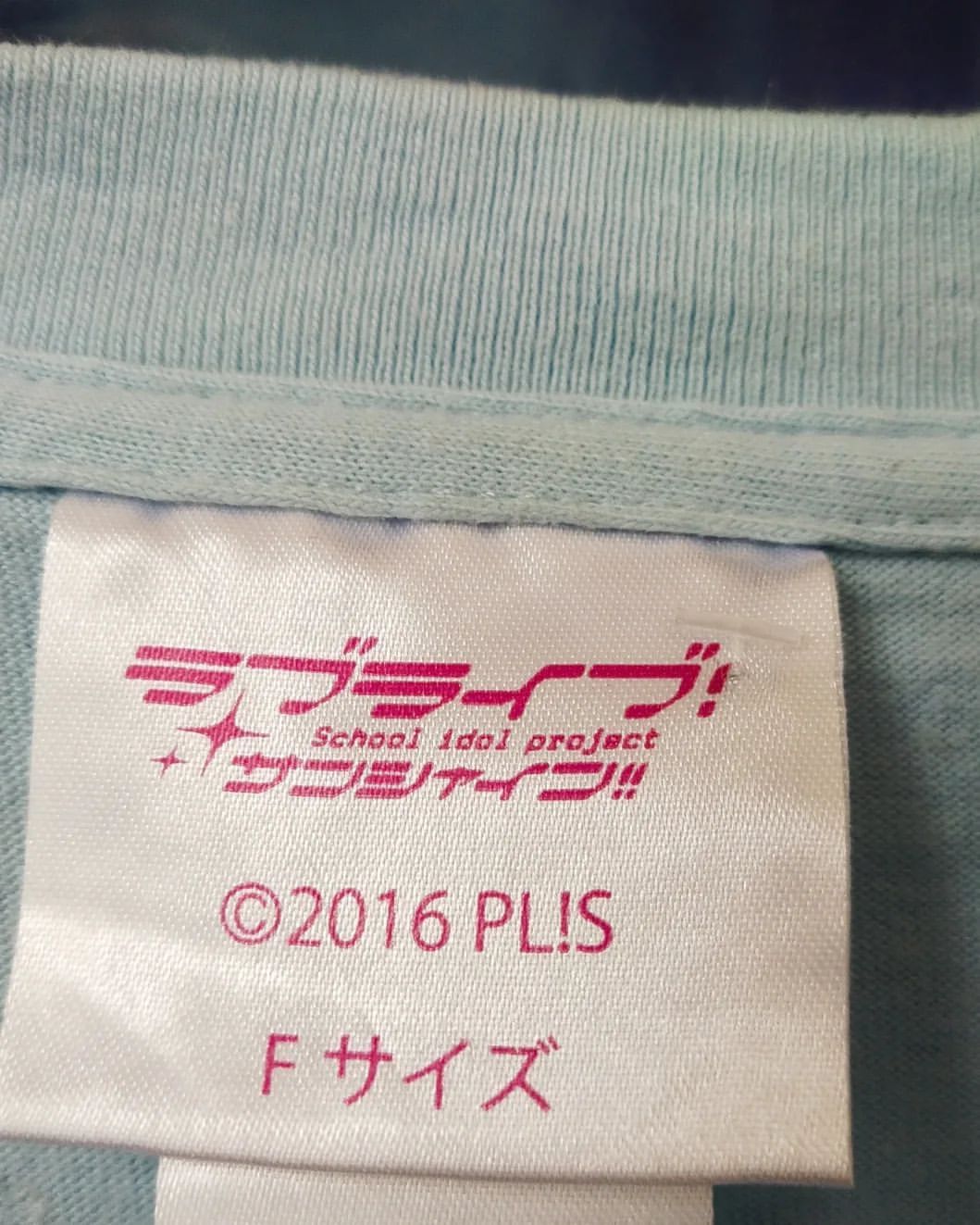 Anime × Japanese Brand Love Live First Love Live Aqours Anime Idol Tees Size US L / EU 52-54 / 3 - 5 Thumbnail