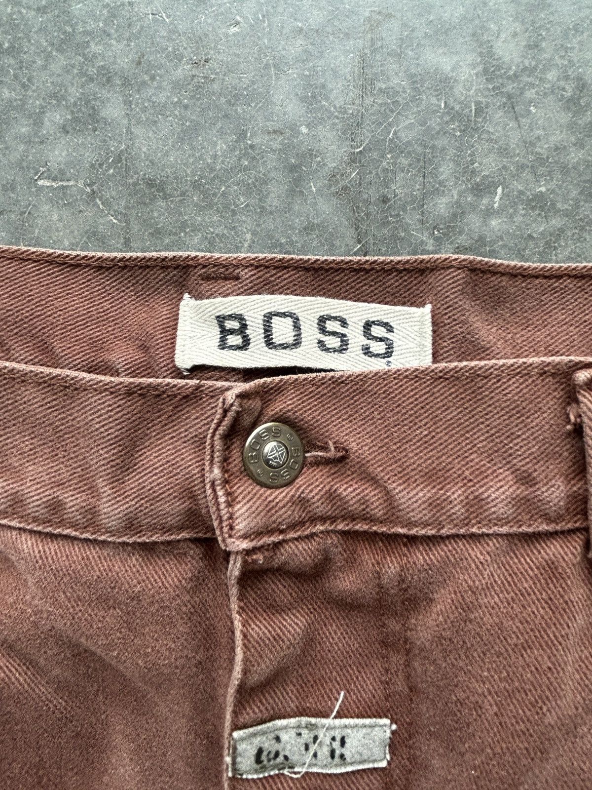Vintage Vintage 90s Boss Baggy Jeans 36x31 Size US 36 / EU 52 - 4 Thumbnail
