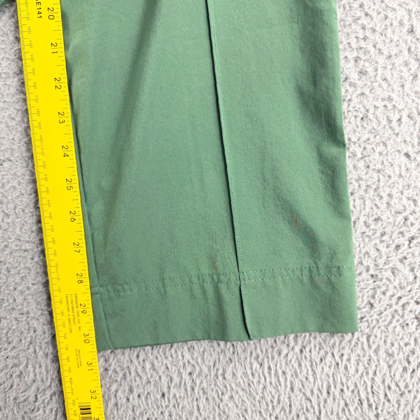 Athleta Athleta Vienna Cargo Pant Womens Size 6 Green Wide-Leg Pull On High-Rise Casual Shirt? Size 28" / US 6 / IT 42 - 7 Thumbnail