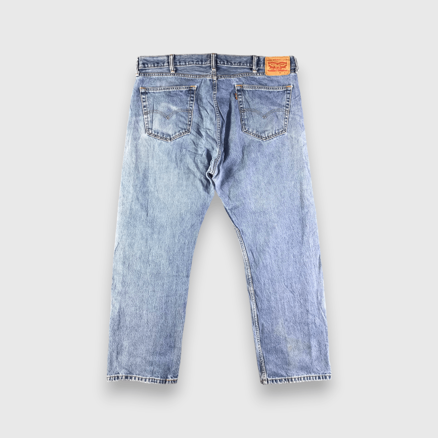 Levi's Vintage Blue Wash Levis Jeans-J4242 Size US 41 - 2 Thumbnail