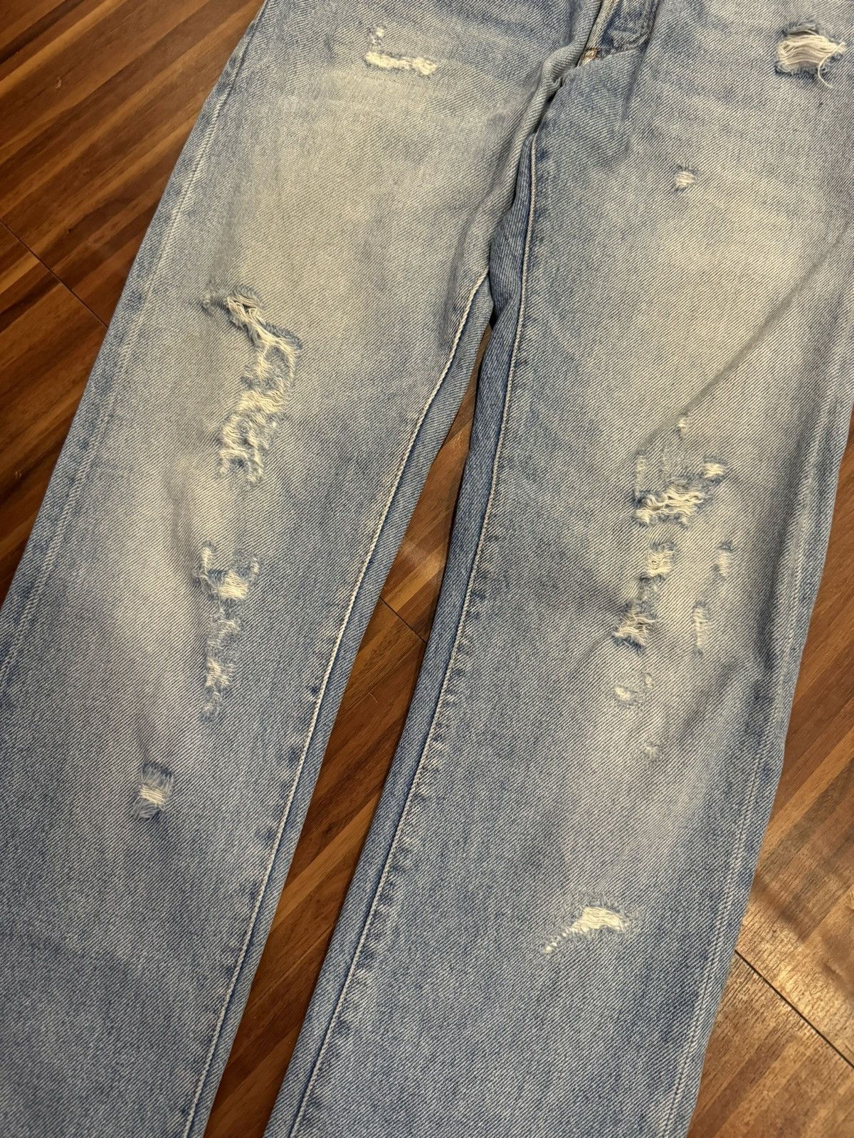 Dior Dior Homme AW18 Destroy Denim Pants Size US 30 / EU 46 - 3 Thumbnail