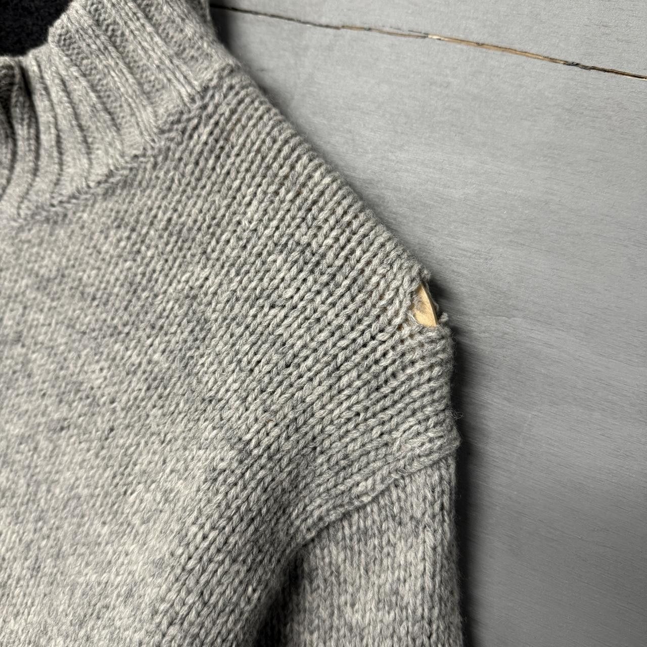 Eddie Bauer × Vintage Vintage Eddie Bauer 100% Lambs Wool 1/4 Zip Sweater Large Size US L / EU 52-54 / 3 - 3 Thumbnail