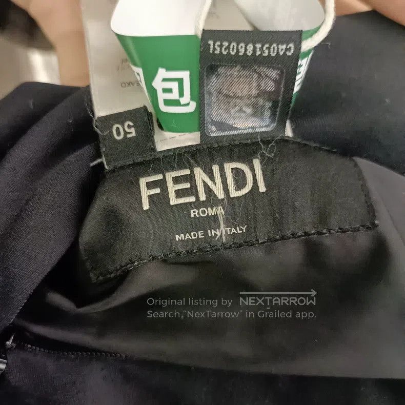 Fendi Fendi Black monster eye hooded zip-up long-sleeve down jac Size US M / EU 48-50 / 2 - 5 Thumbnail