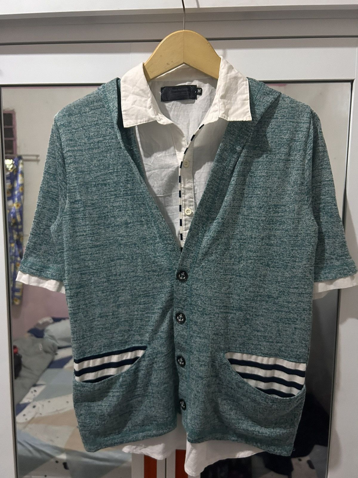 Japanese Brand Double layers japanese slippin and slidin shirt Size US M / EU 48-50 / 2 - 1 Thumbnail