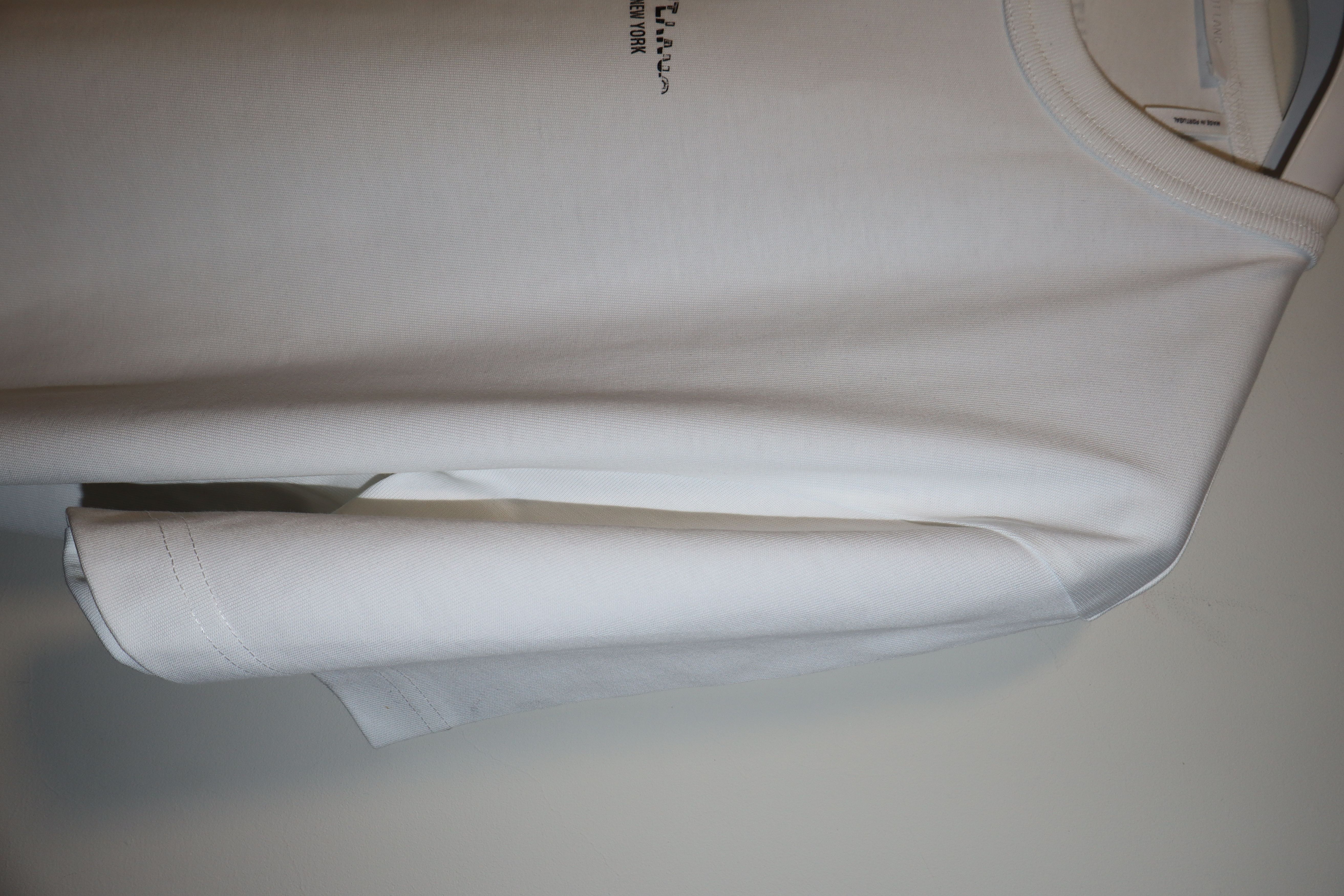 Helmut Lang Crumple logo t-shirt Size US M / EU 48-50 / 2 - 2 Thumbnail