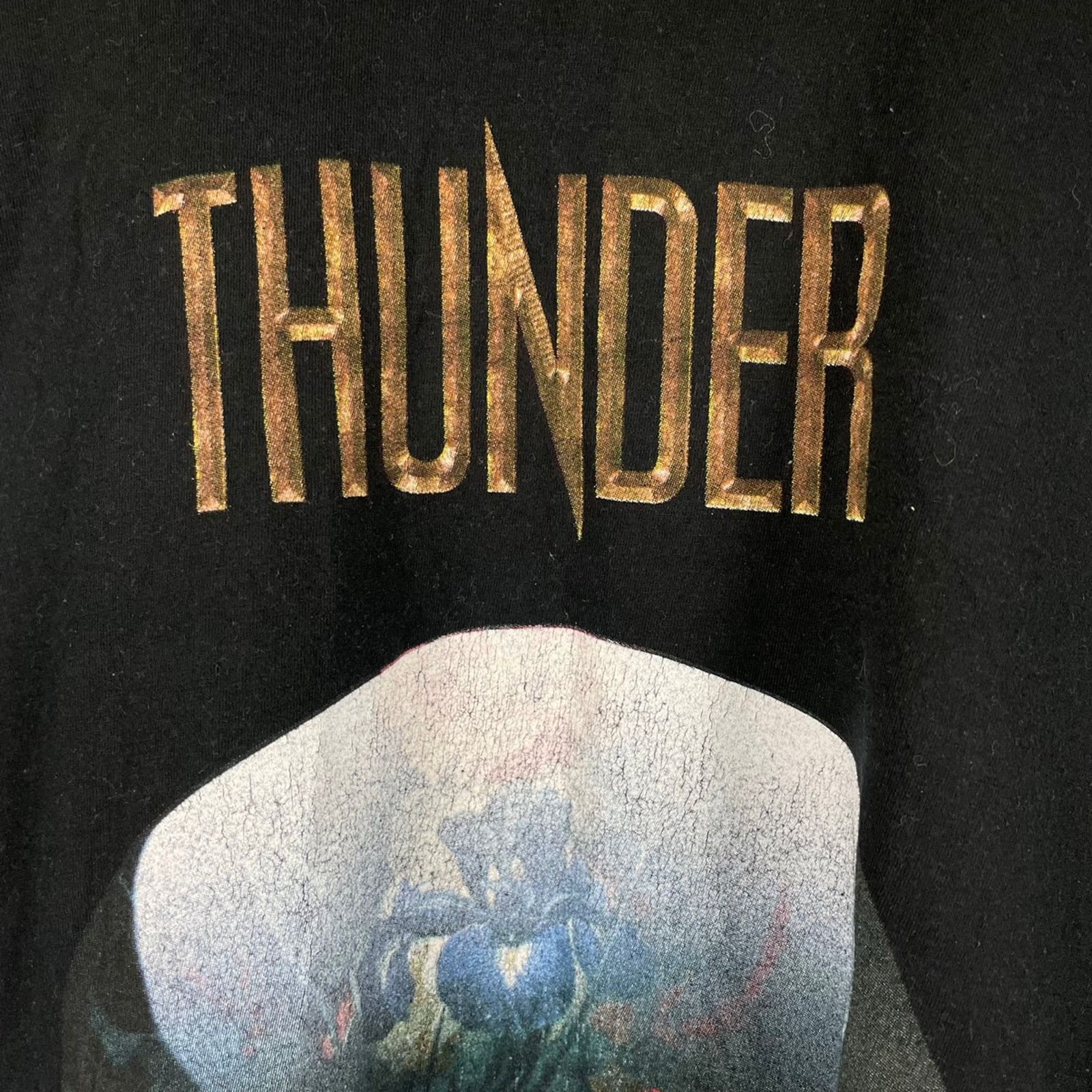 Band Tees × Gildan × Vintage Vintage Thunder 2017 tour tee Size US XXL / EU 58 / 5 - 5 Thumbnail