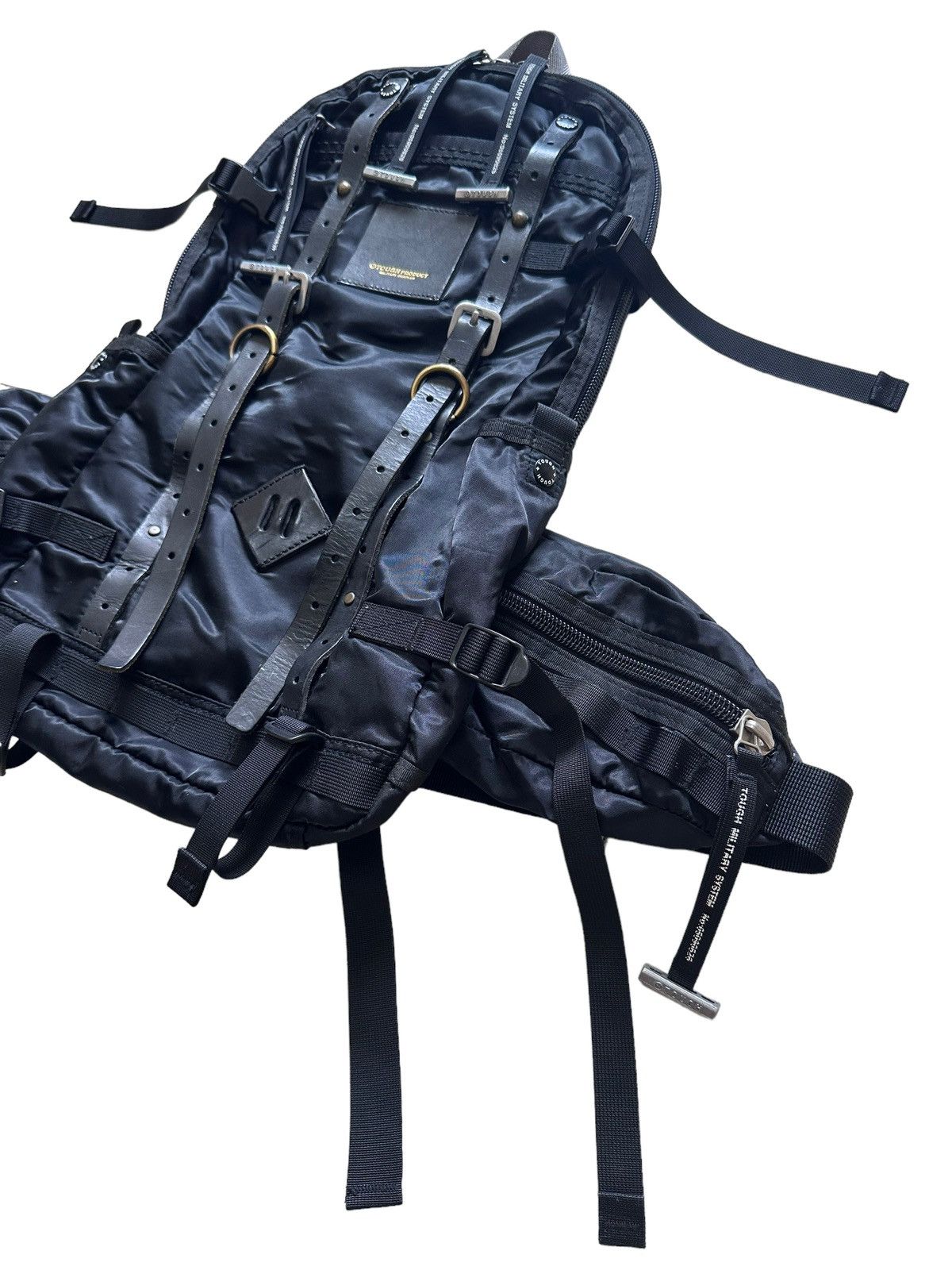 Japanese Brand RARE ‼️ Tough Military Surplus Tactical Bondage Backpack Size ONE SIZE - 2 Thumbnail