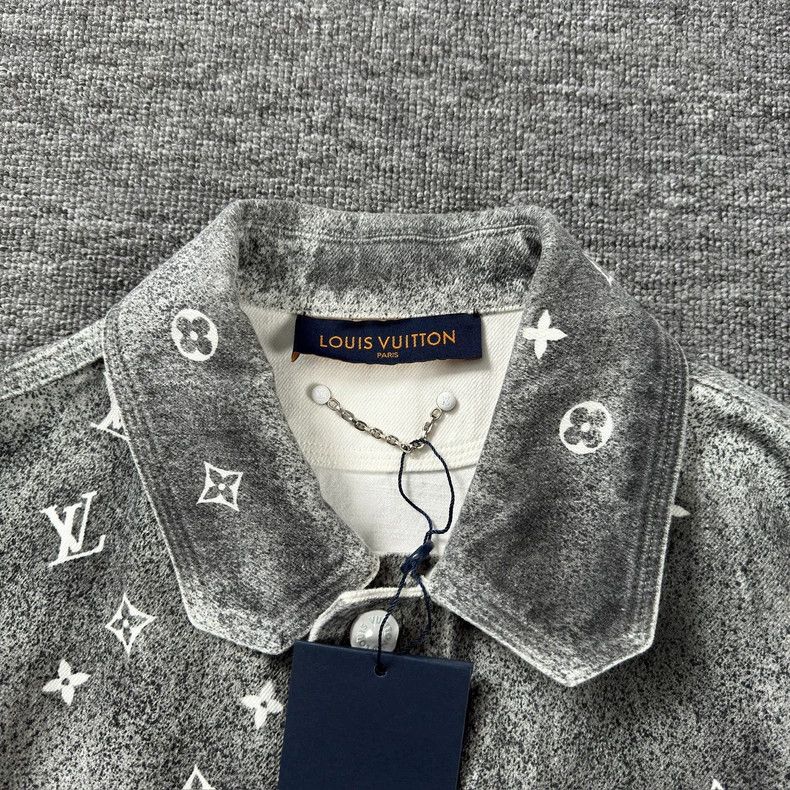Louis Vuitton Louis Vuitton Black and white starry sky ink-splashed denim Size US XS / EU 42 / 0 - 3 Thumbnail