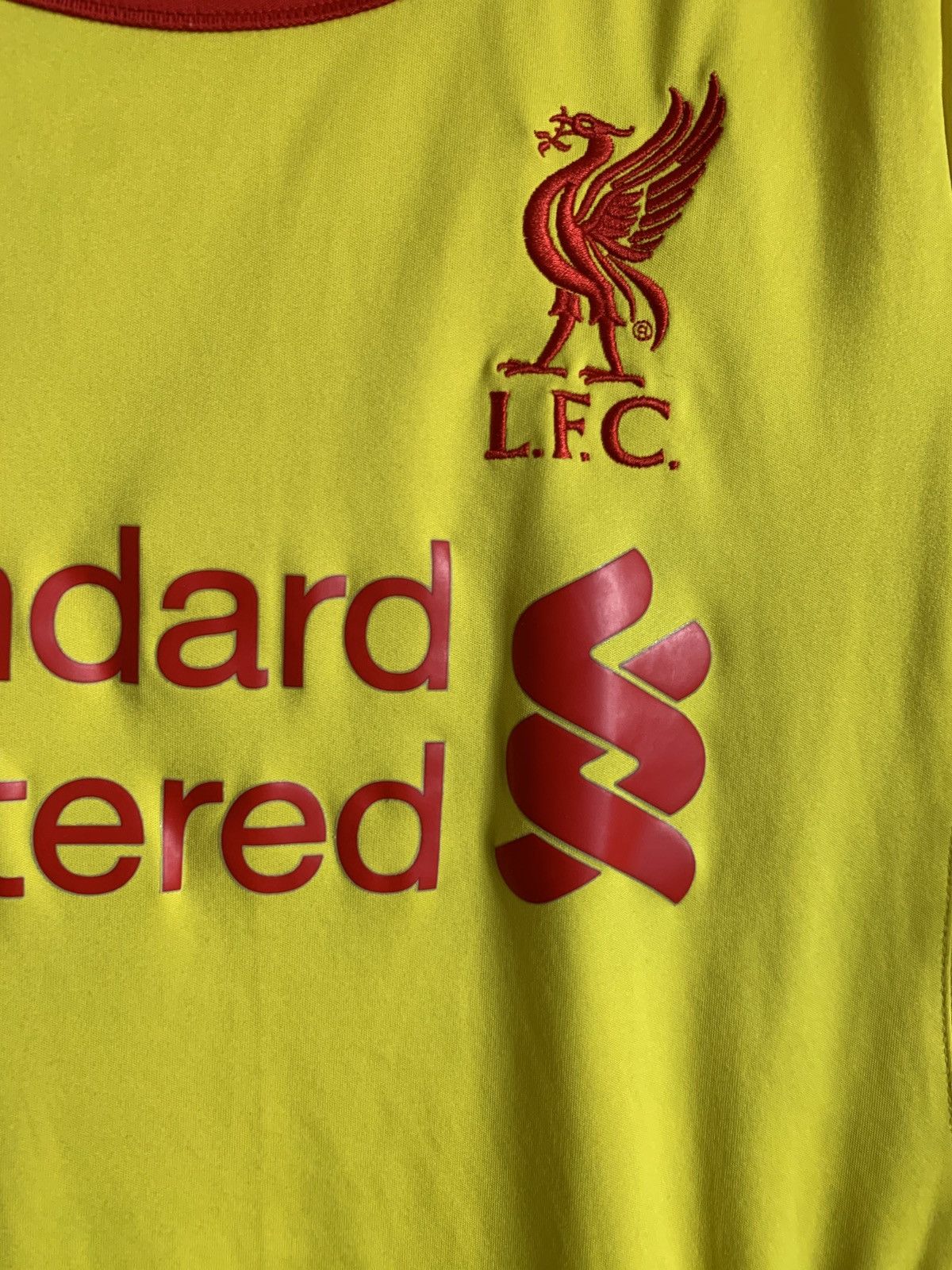 Warrior Liverpool FC 2014 2015 away soccer football shirt jersey Size US M / EU 48-50 / 2 - 6 Thumbnail