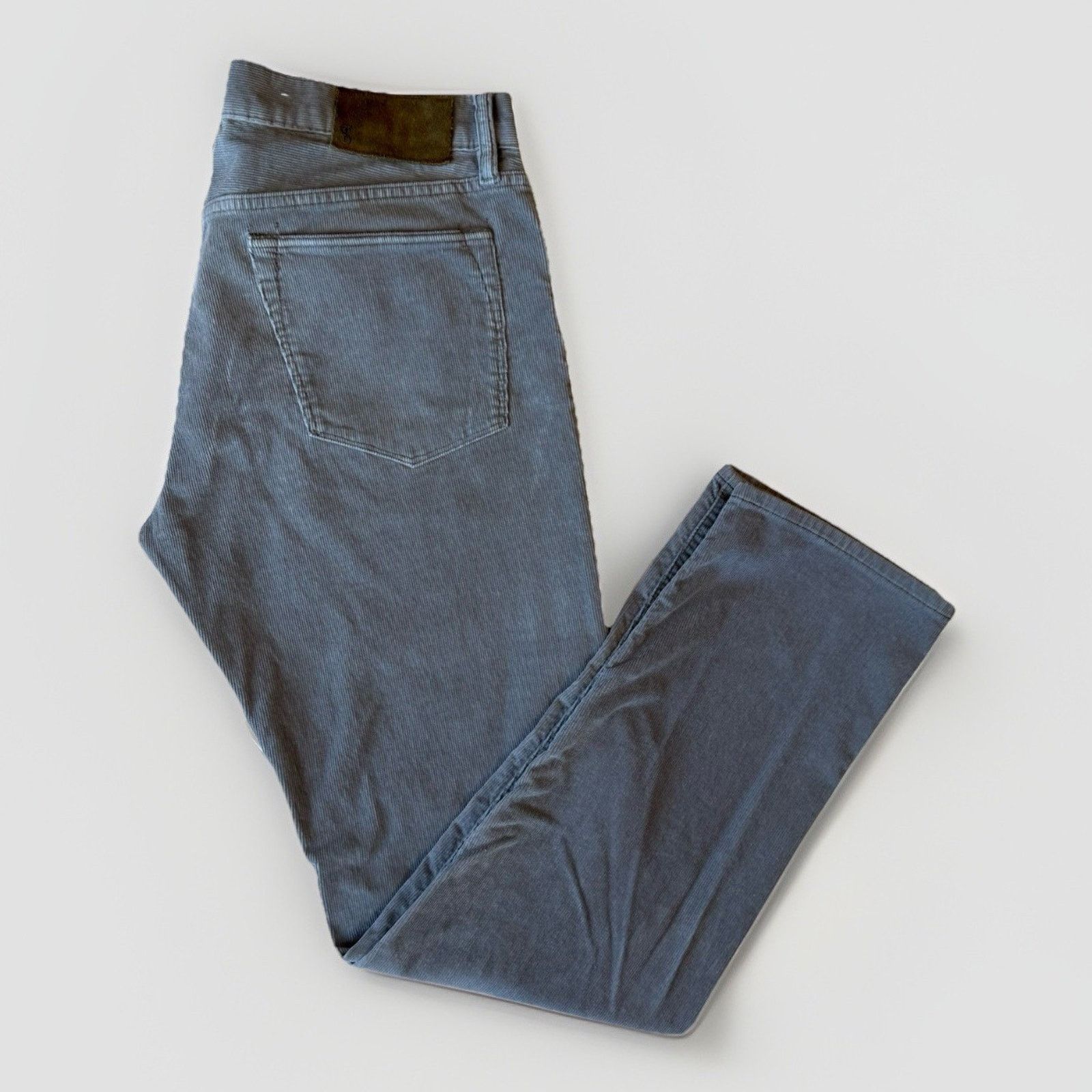 Todd Snyder Todd Snyder Corduory Pants 33 Gray Slim Fit Minimalist Size US 33 - 1 Thumbnail