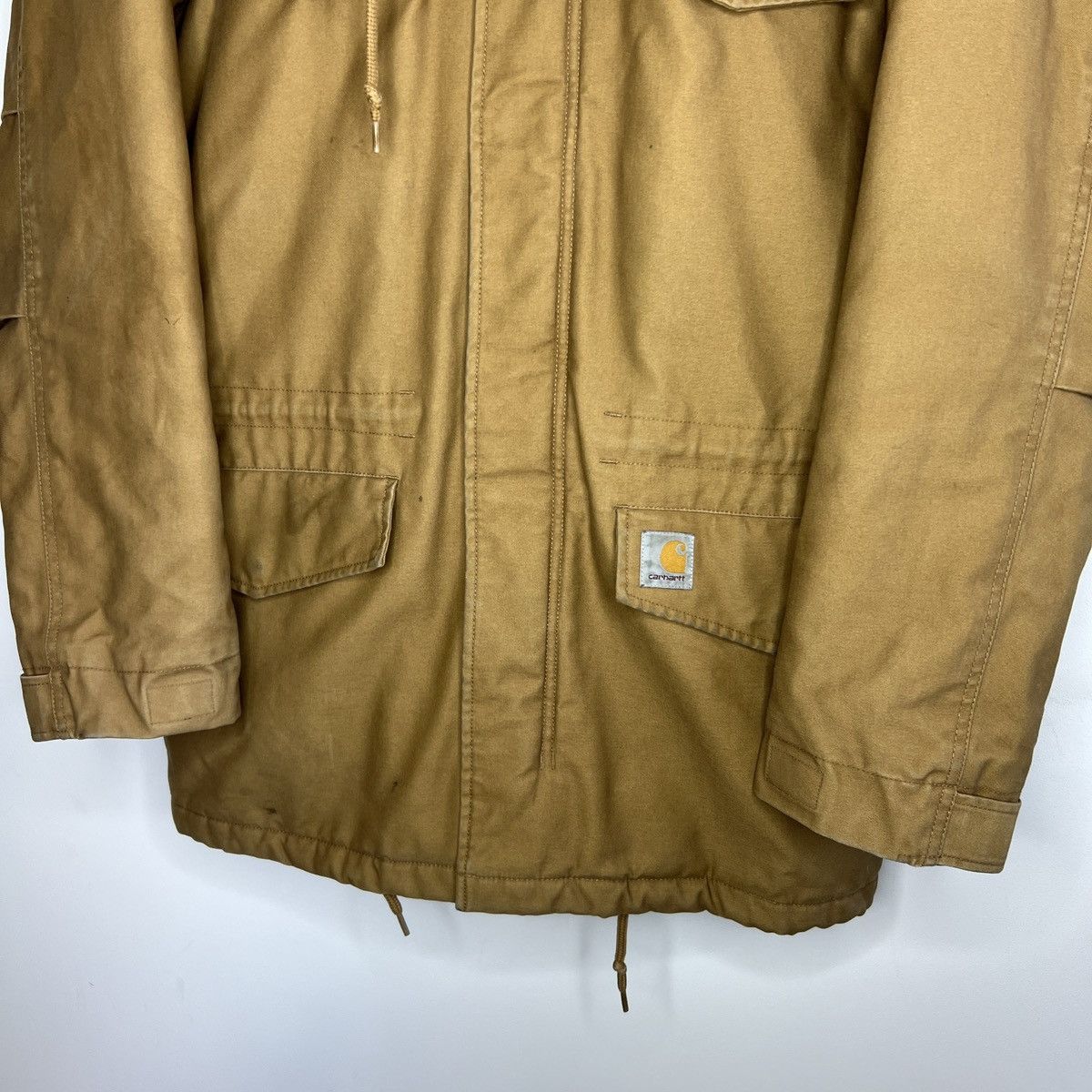 Carhartt × Vintage Vintage Carhartt Hickman Coat Jacket Parka Detroit Cordura Size US M / EU 48-50 / 2 - 4 Thumbnail