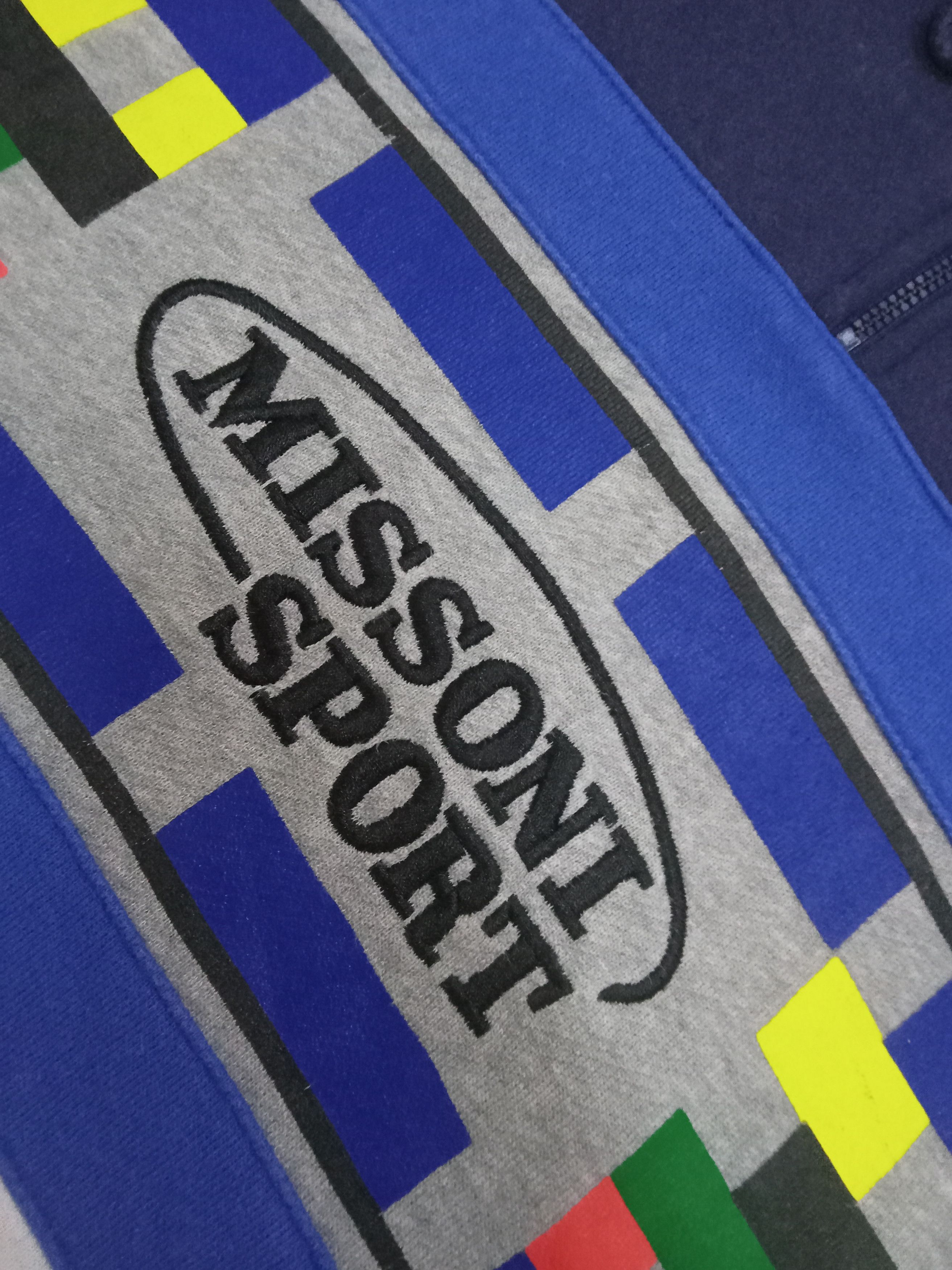 Missoni Missoni Sport Vintage Hoodie Size US L / EU 52-54 / 3 - 7 Thumbnail