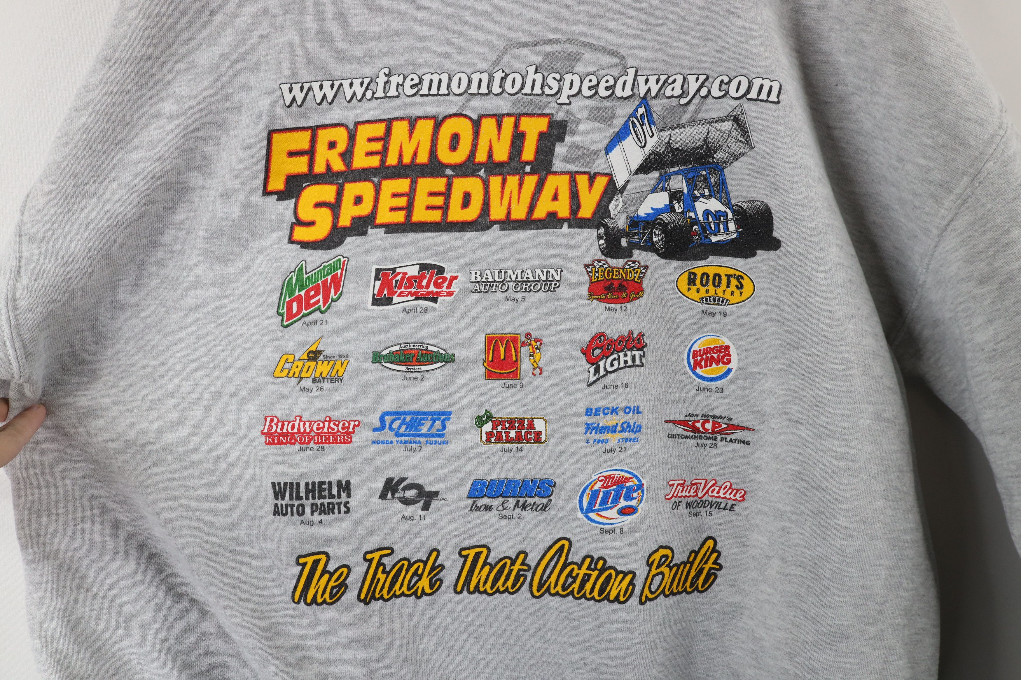 Vintage Vintage 2007 Speedway Racing All Over Print Sweatshirt Size US XL / EU 56 / 4 - 10 Thumbnail