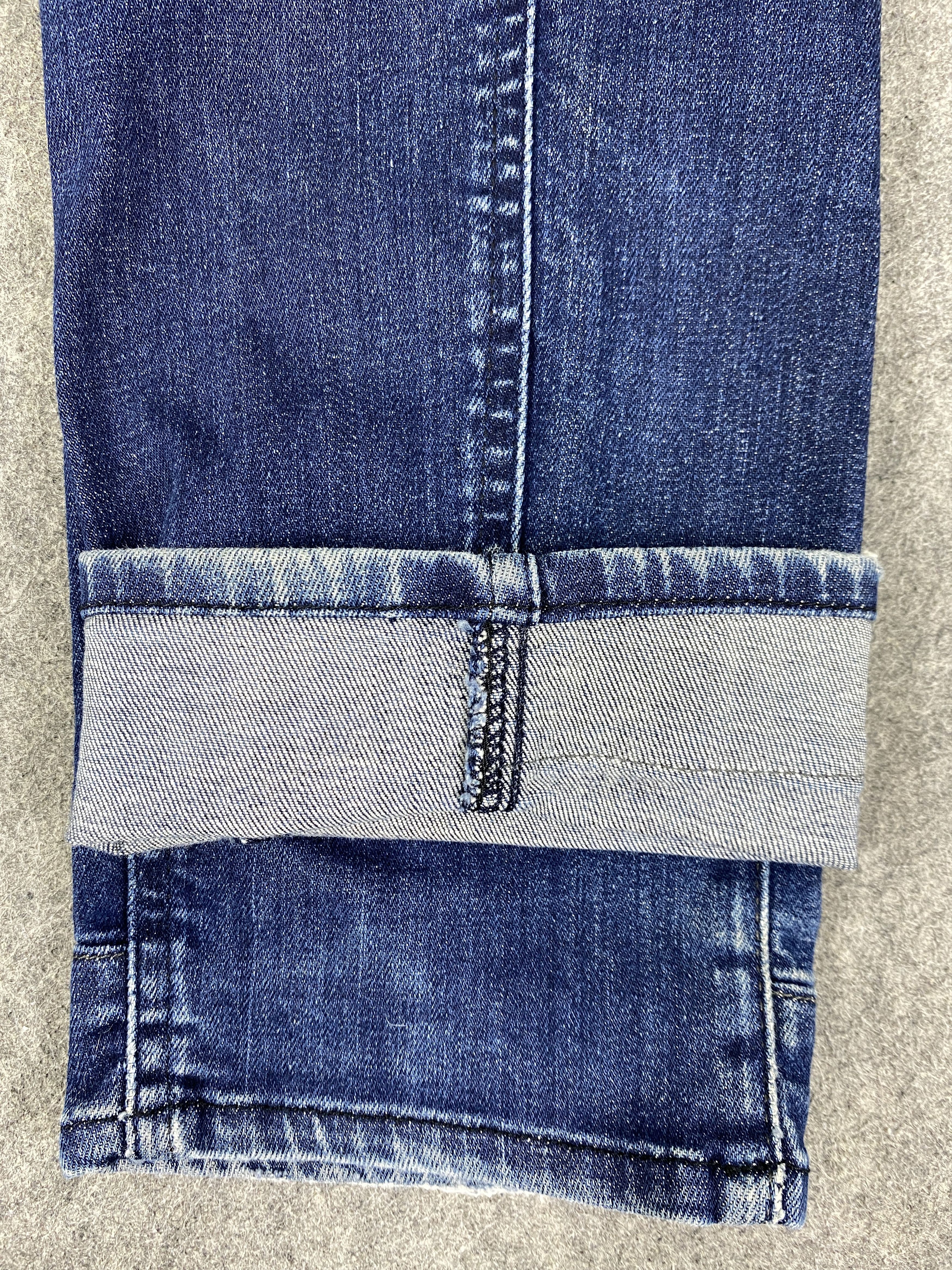 Japanese Brand Faded Blue Vintage Gstar 96 Jeans 32x30.5 - JN3276 Size US 32 / EU 48 - 14 Thumbnail