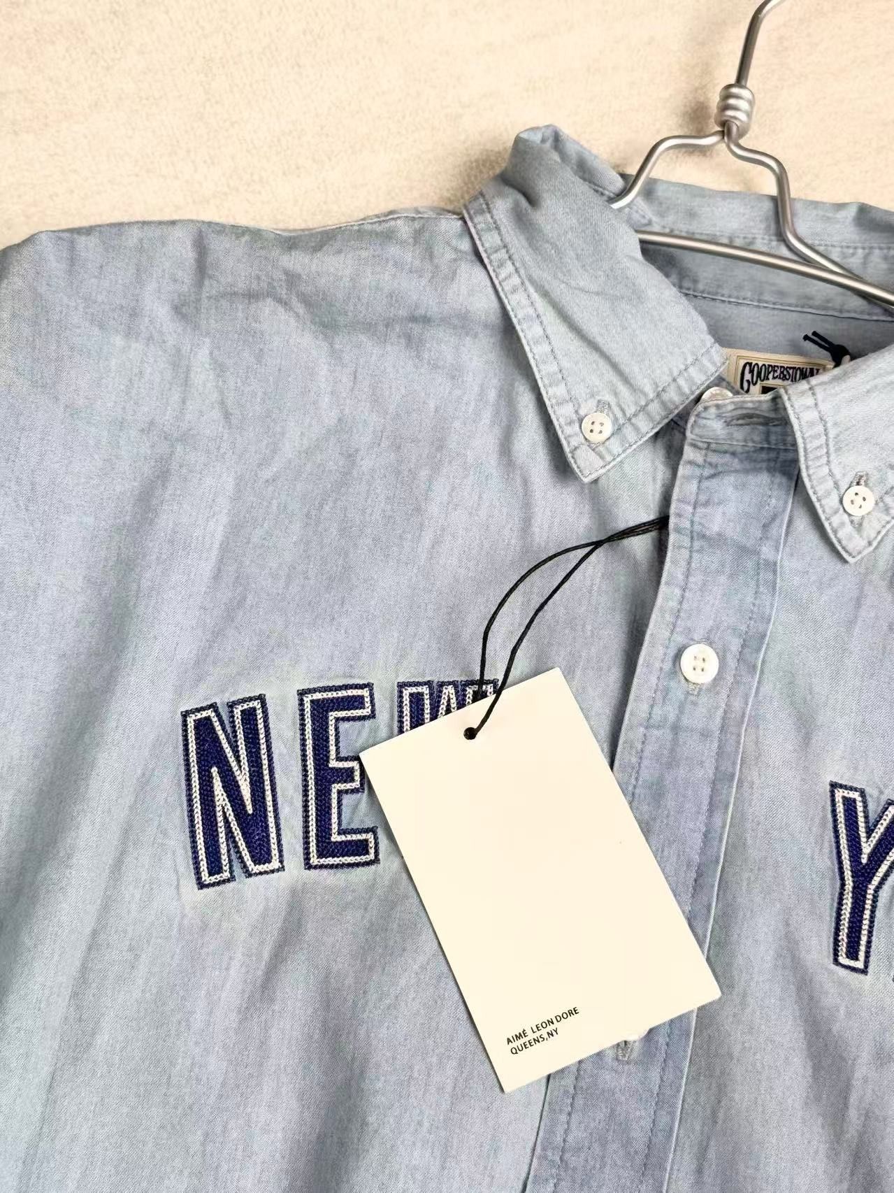 Aime Leon Dore New York Mets chambray shirt M Size US M / EU 48-50 / 2 - 3 Thumbnail