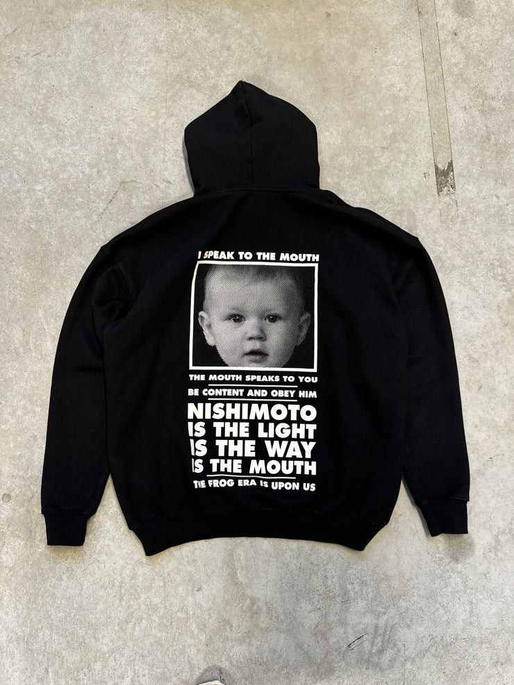 Japanese Brand Nishimoto Is The Mouth Black Hoodie Size US L / EU 52-54 / 3 - 3 Thumbnail