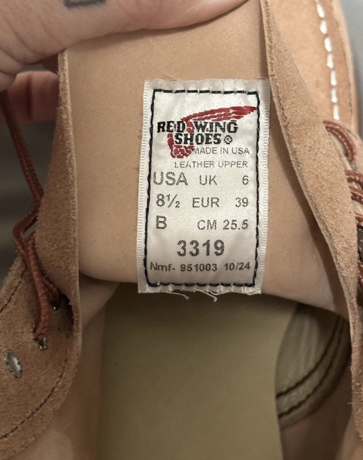 Red Wing Red Wing Shoes Classic Moc suede boots Size US 8.5 / IT 38.5 - 4 Thumbnail
