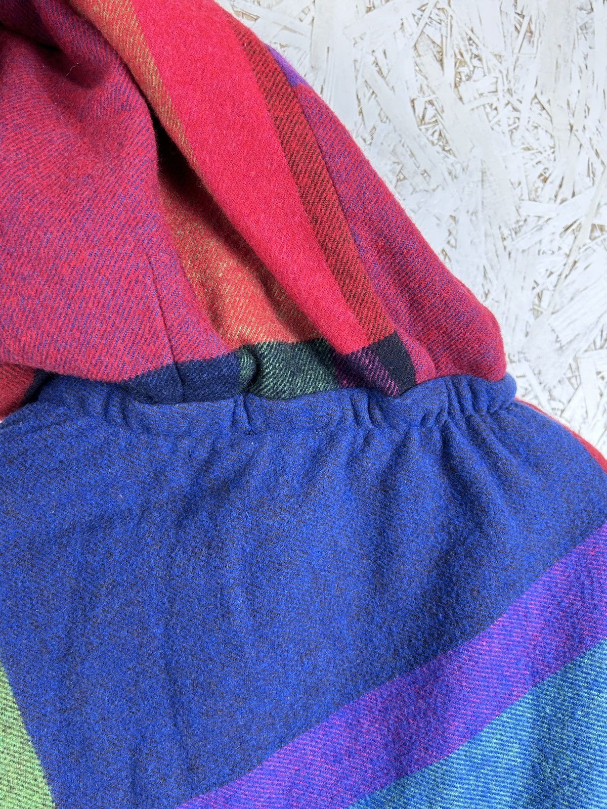 Vivienne Westwood Vivienne Westwood Multicolor Wool Poncho Hooded Cape Size M / US 6-8 / IT 42-44 - 8 Thumbnail