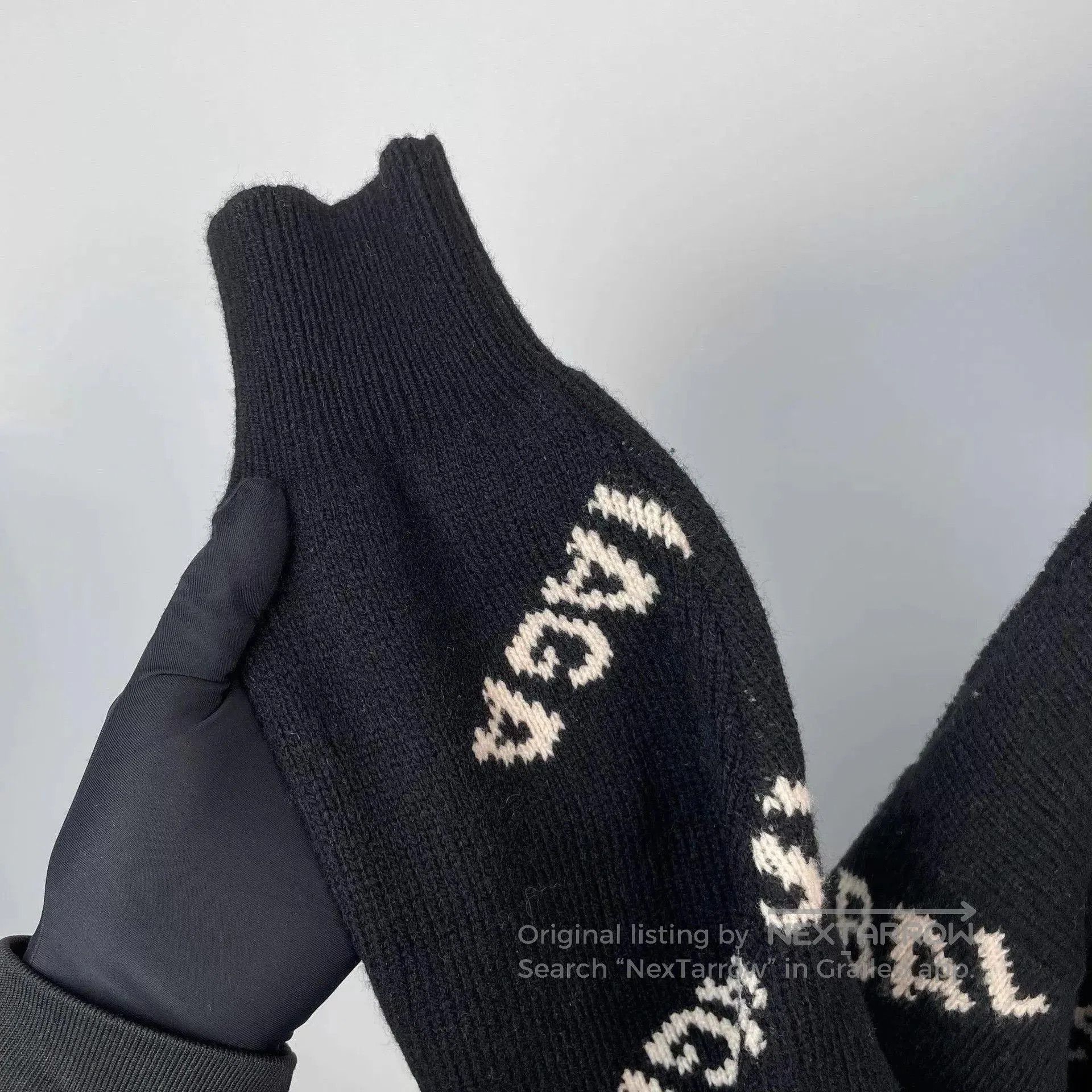 Balenciaga Black High Neck Half-Zip Sweater XS. Size US XS / EU 42 / 0 - 6 Thumbnail