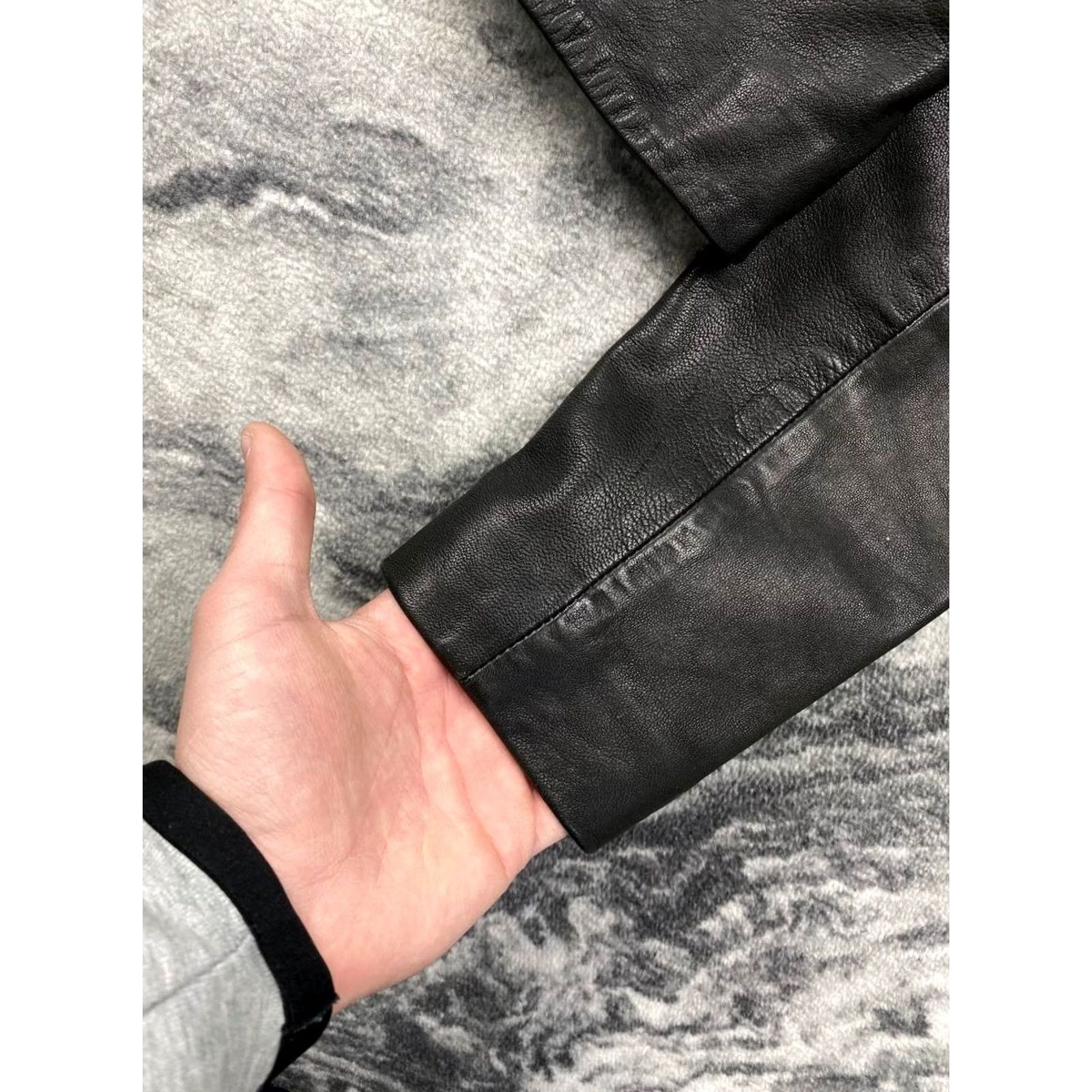 Allsaints VINTAGE AllSaints Leather Biker Jacket Women S Black Jacket Women S Black Leather Biker Time-End 90s Size S / US 4 / IT 40 - 3 Thumbnail