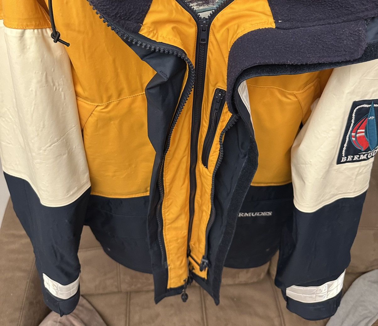 Other Bermudes Match Race Sailing Jacket – 1990s Vintage Size US XXL / EU 58 / 5 - 5 Thumbnail