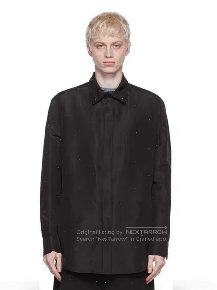 Valentino Valentino Black woolen studded jacket Size US S / EU 44-46 / 1 - 2 Thumbnail